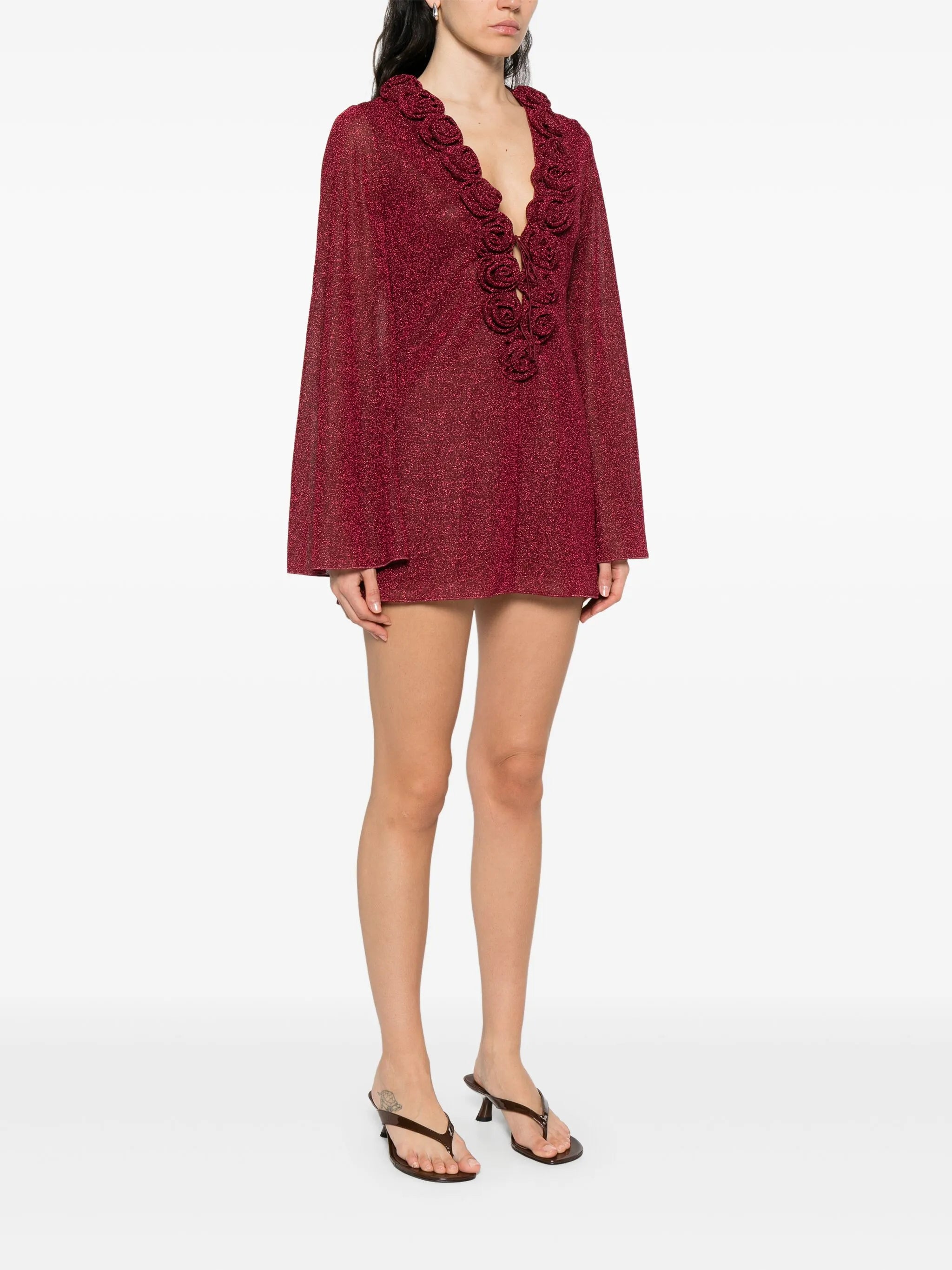 Lumière Rose mini dress