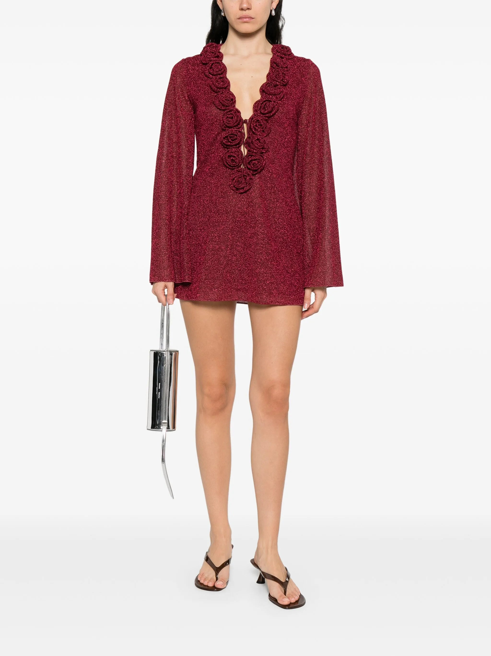 Lumière Rose mini dress