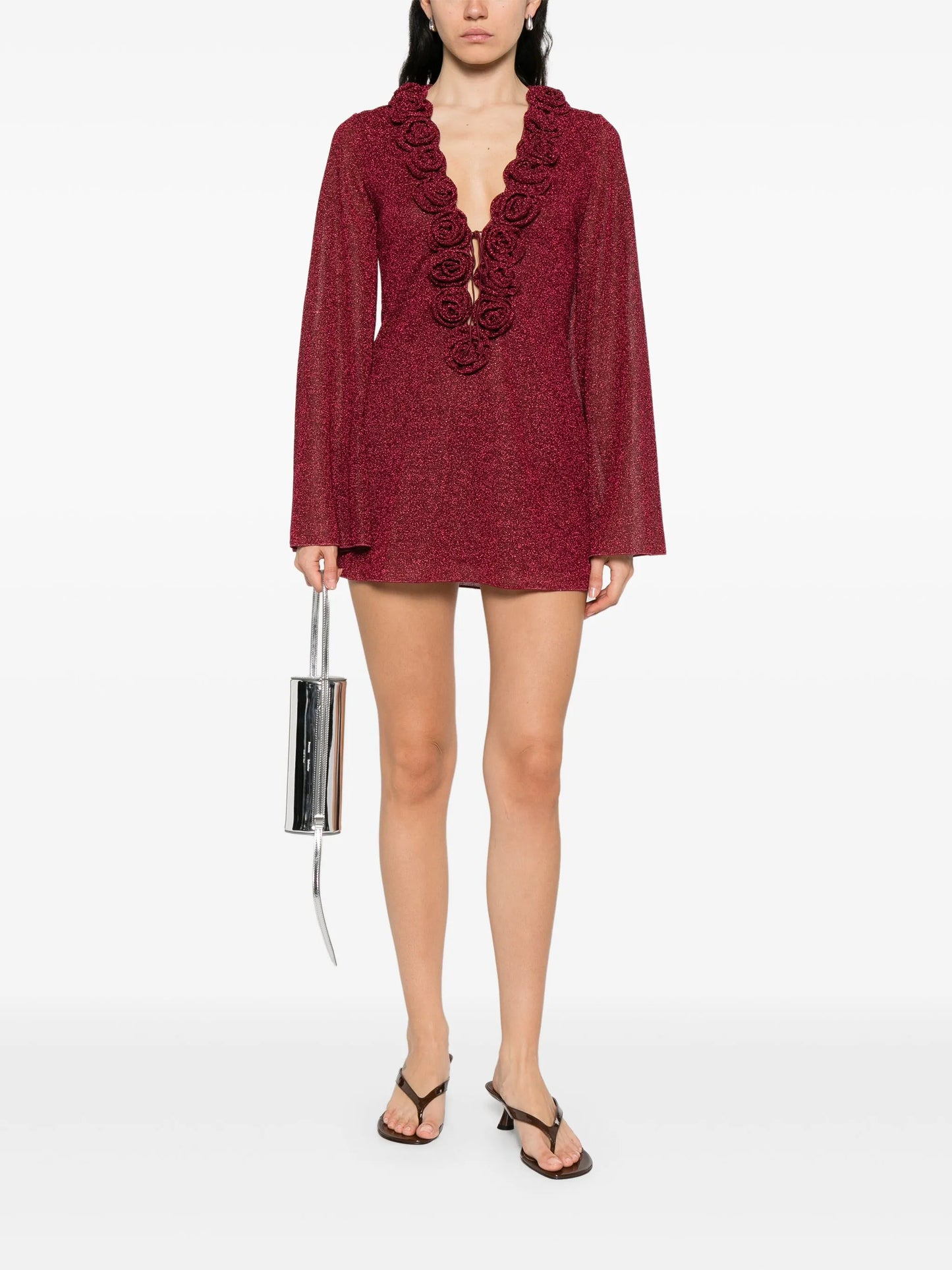 Lumière Rose mini dress