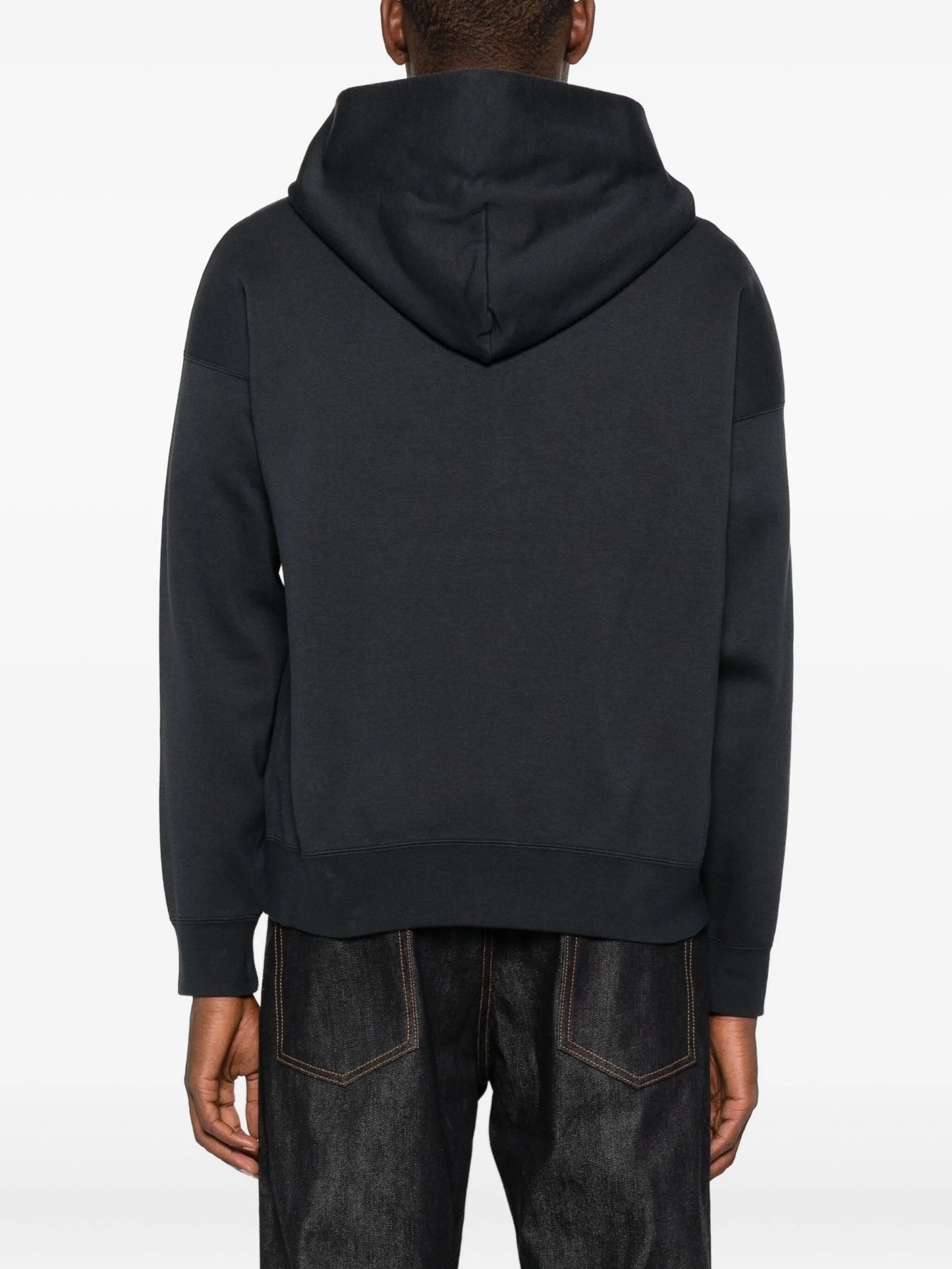Jumbo zip-up hoodie