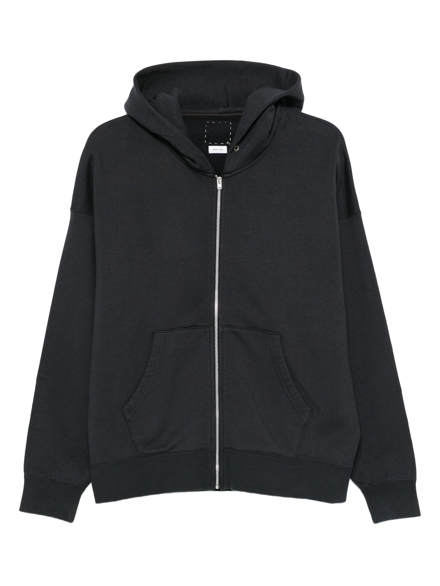 Jumbo zip-up hoodie
