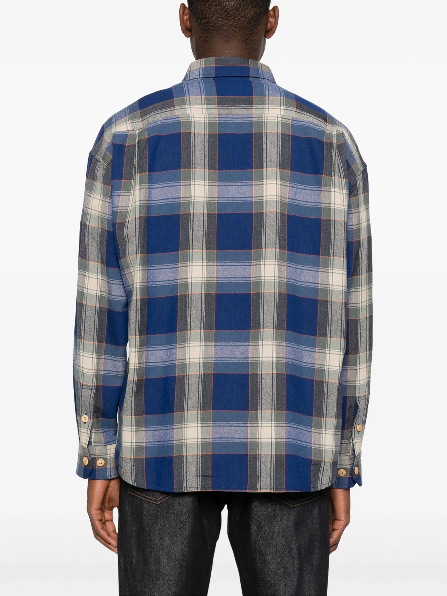 Lumber check long-sleeve shirt