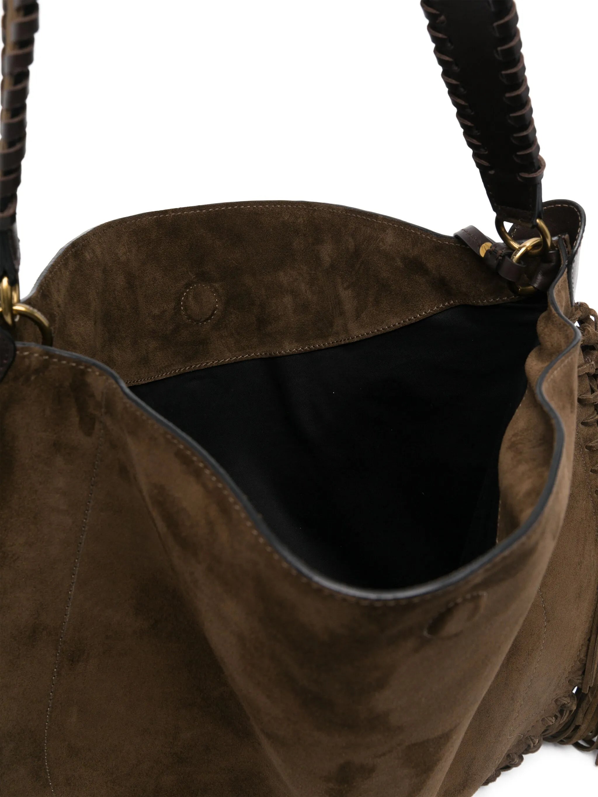 Oskan fringed hobo bag