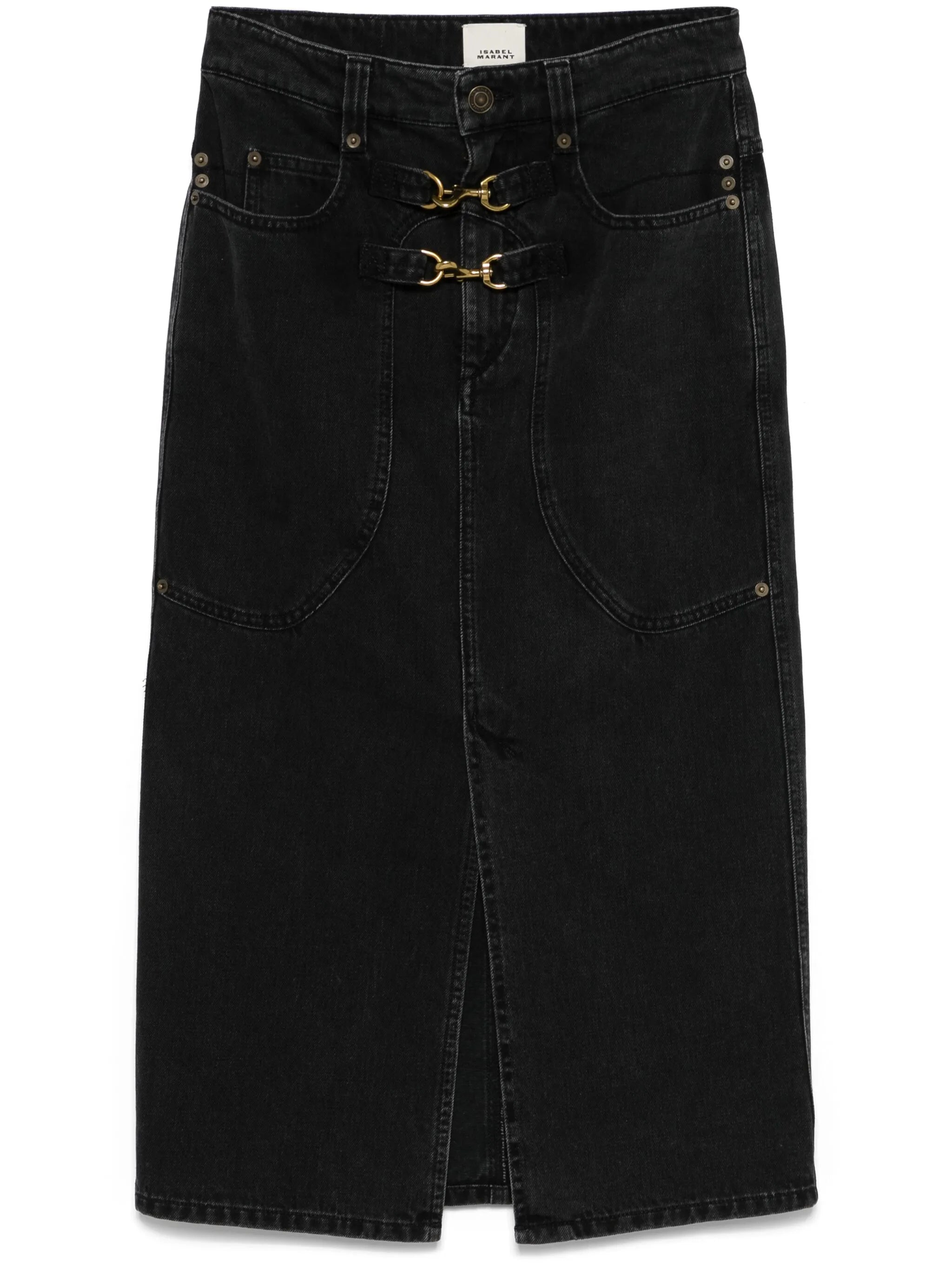 Pavina denin skirt
