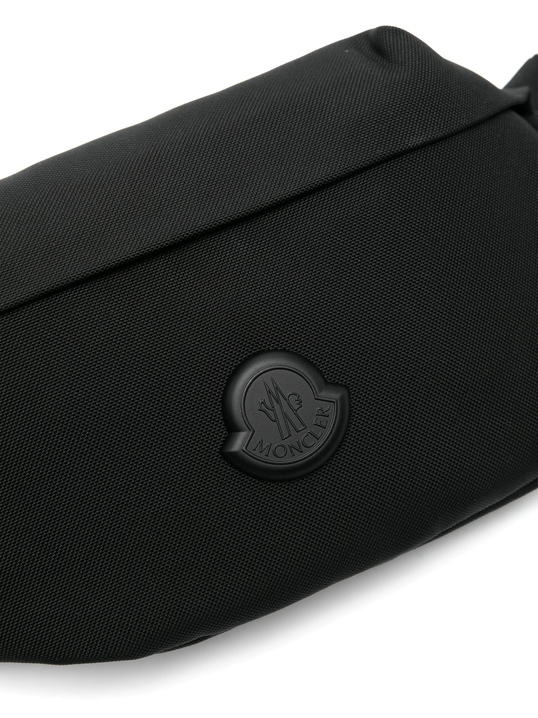 Durance logo-patch belt bag