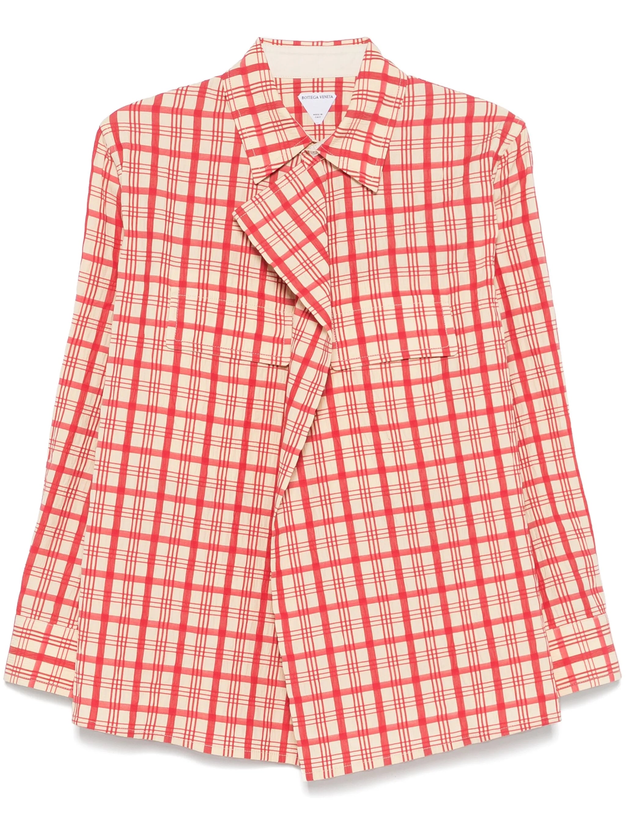 checked cotton shirt