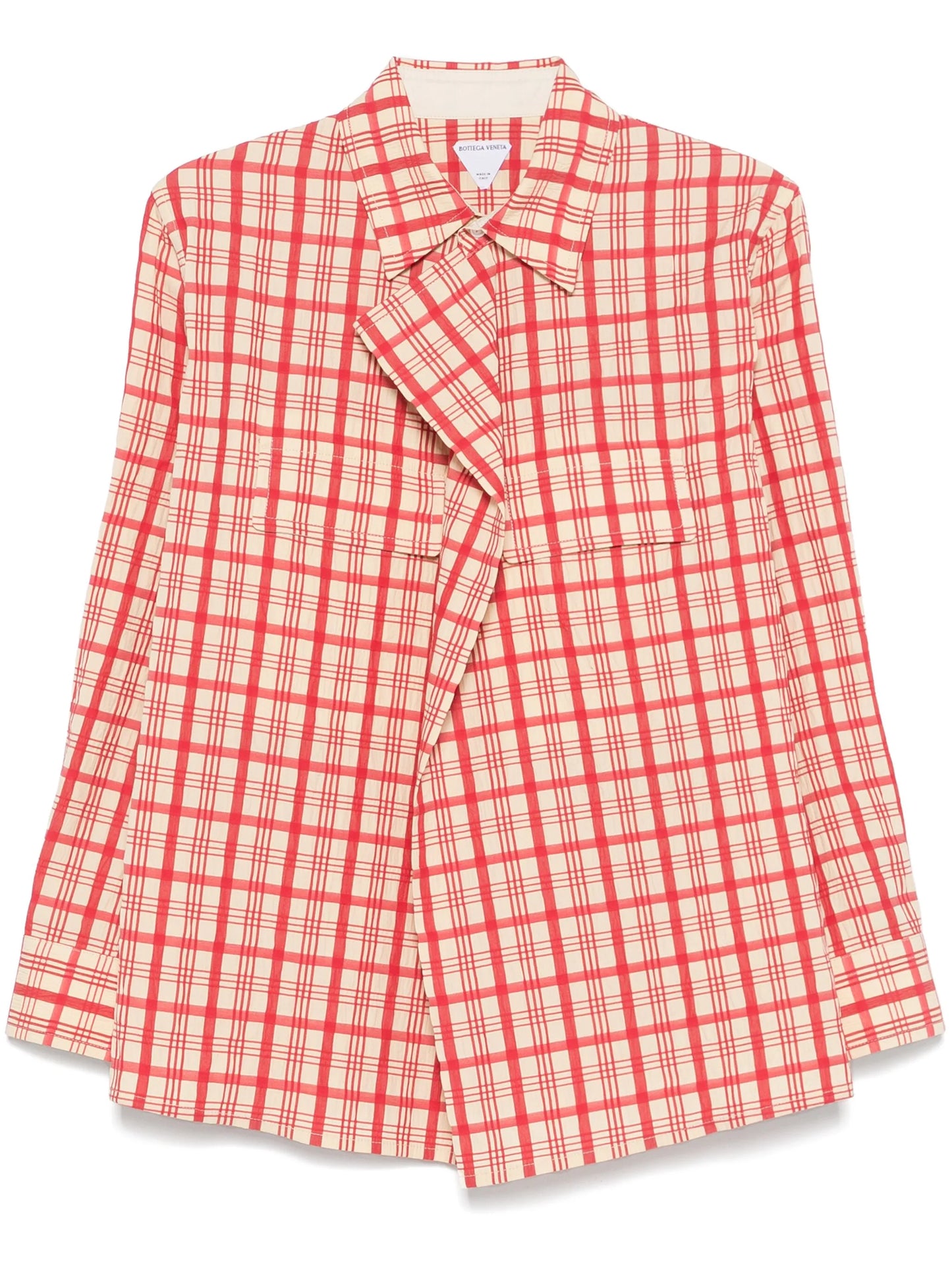 checked cotton shirt