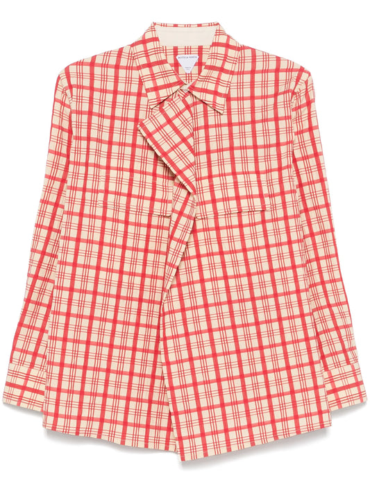checked cotton shirt