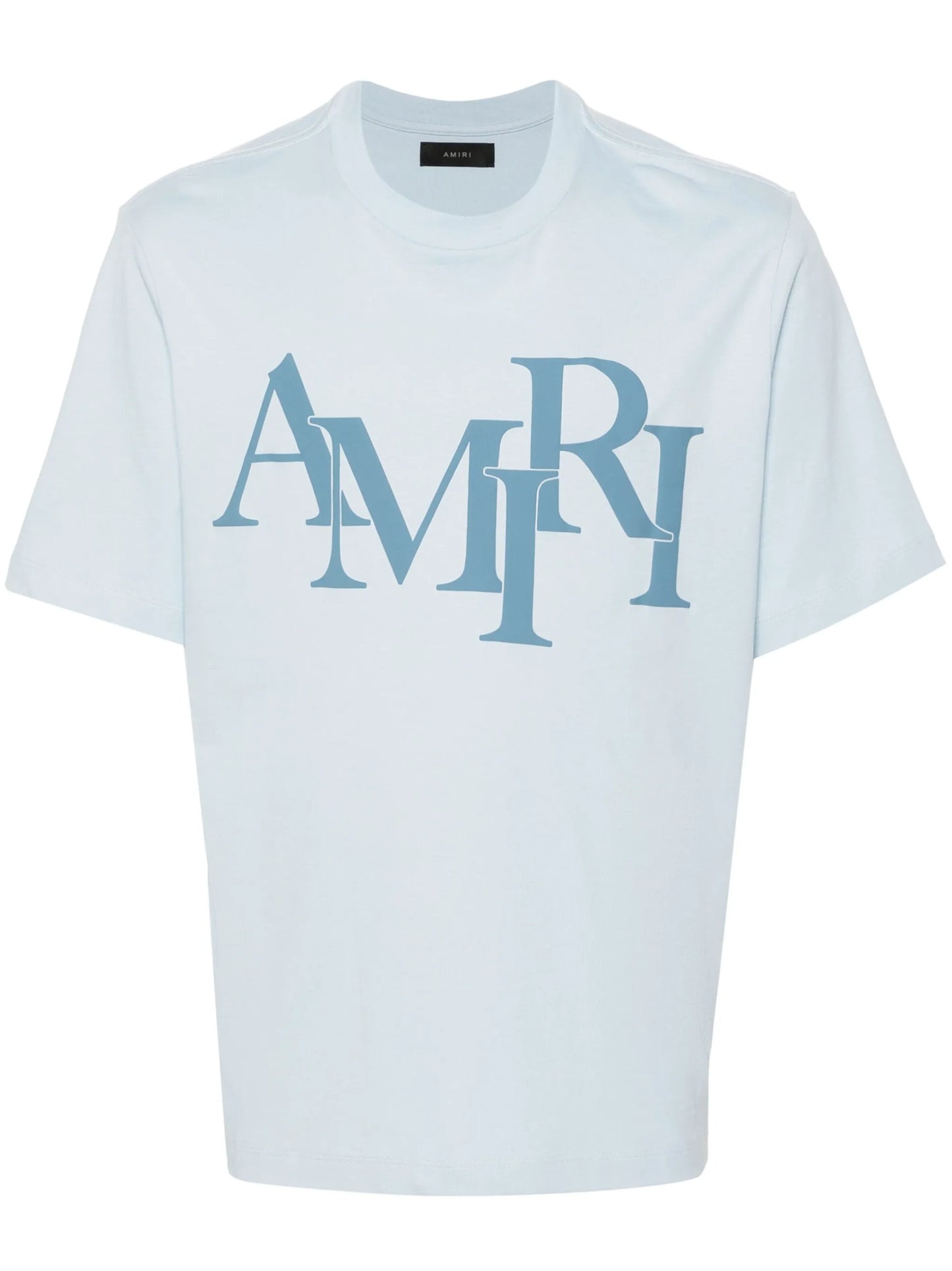 Staggered Tee Mens Style : Amjyte1078 "CERULEAN"