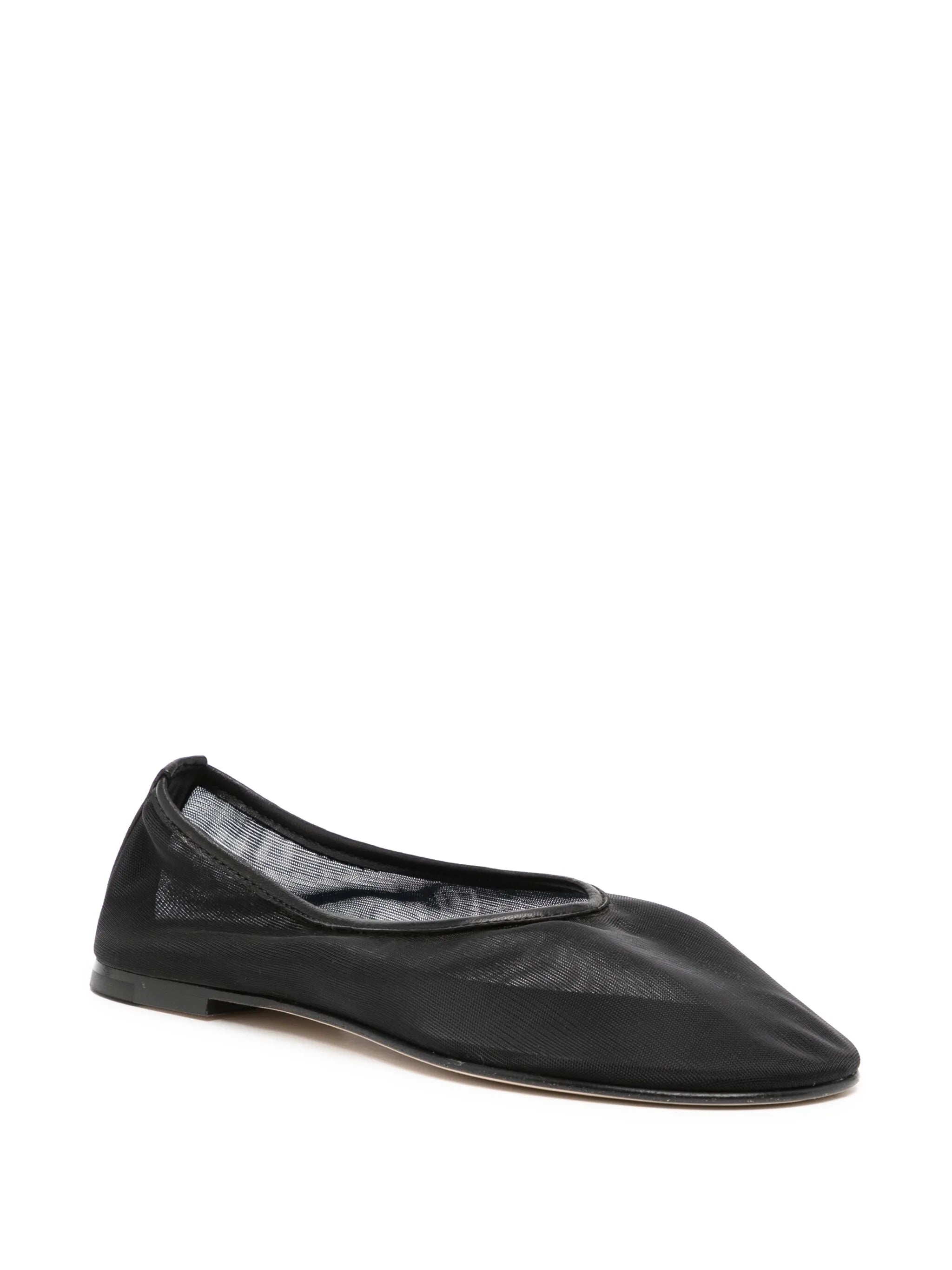 Balla mesh ballet flats in black