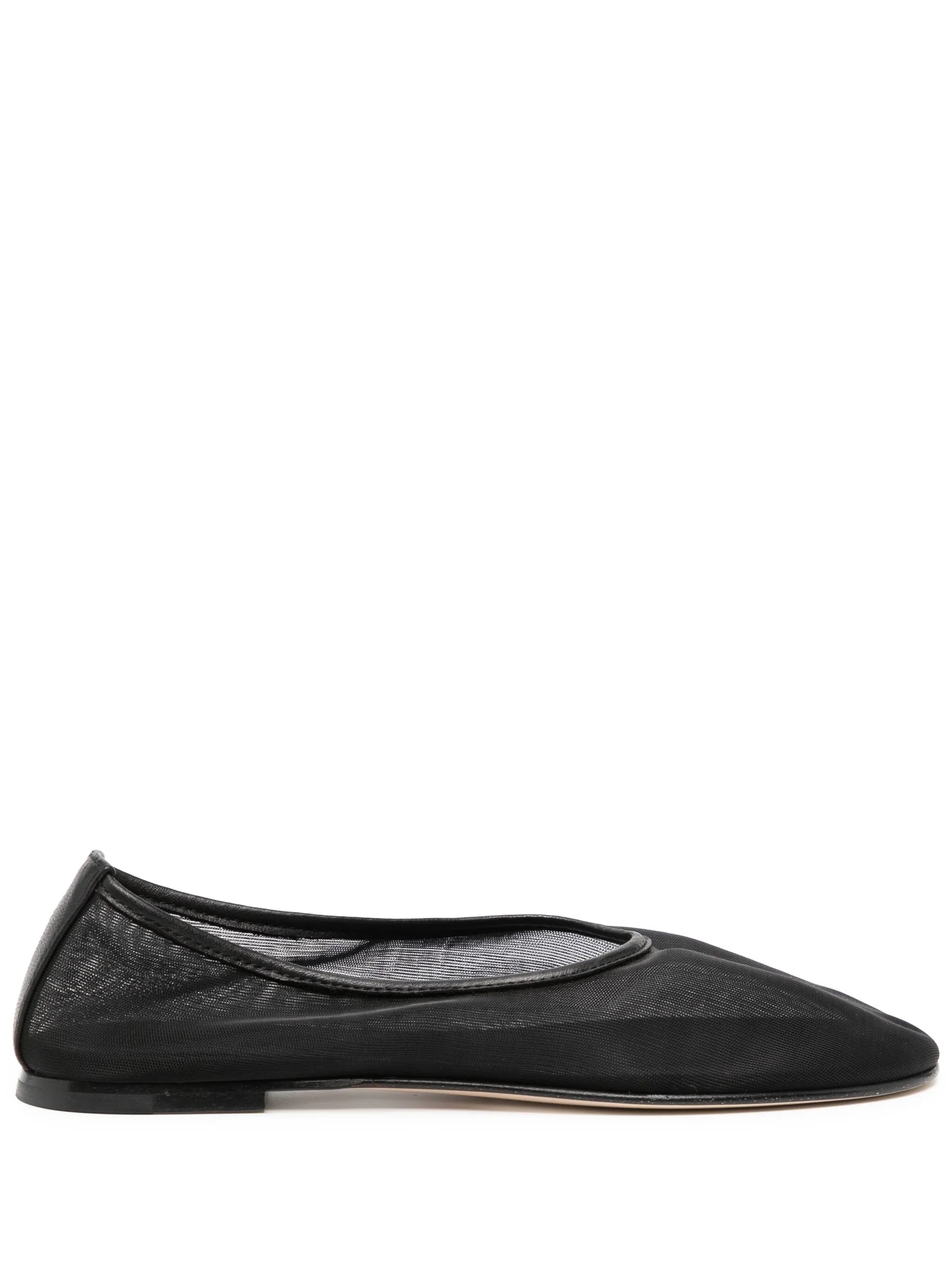 Balla mesh ballet flats in black