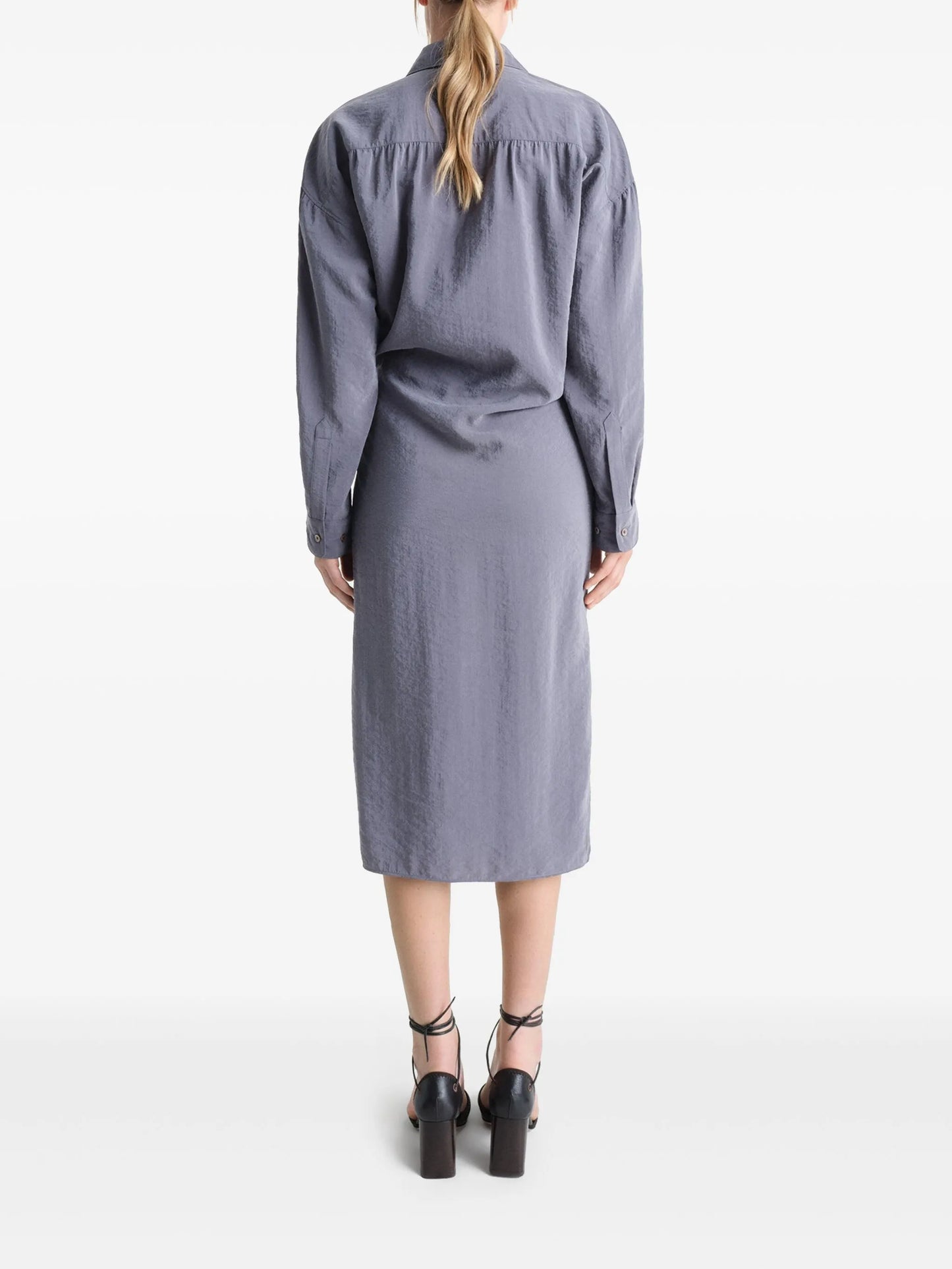 wrap style dress