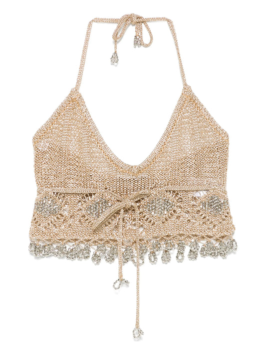 open-knit top
