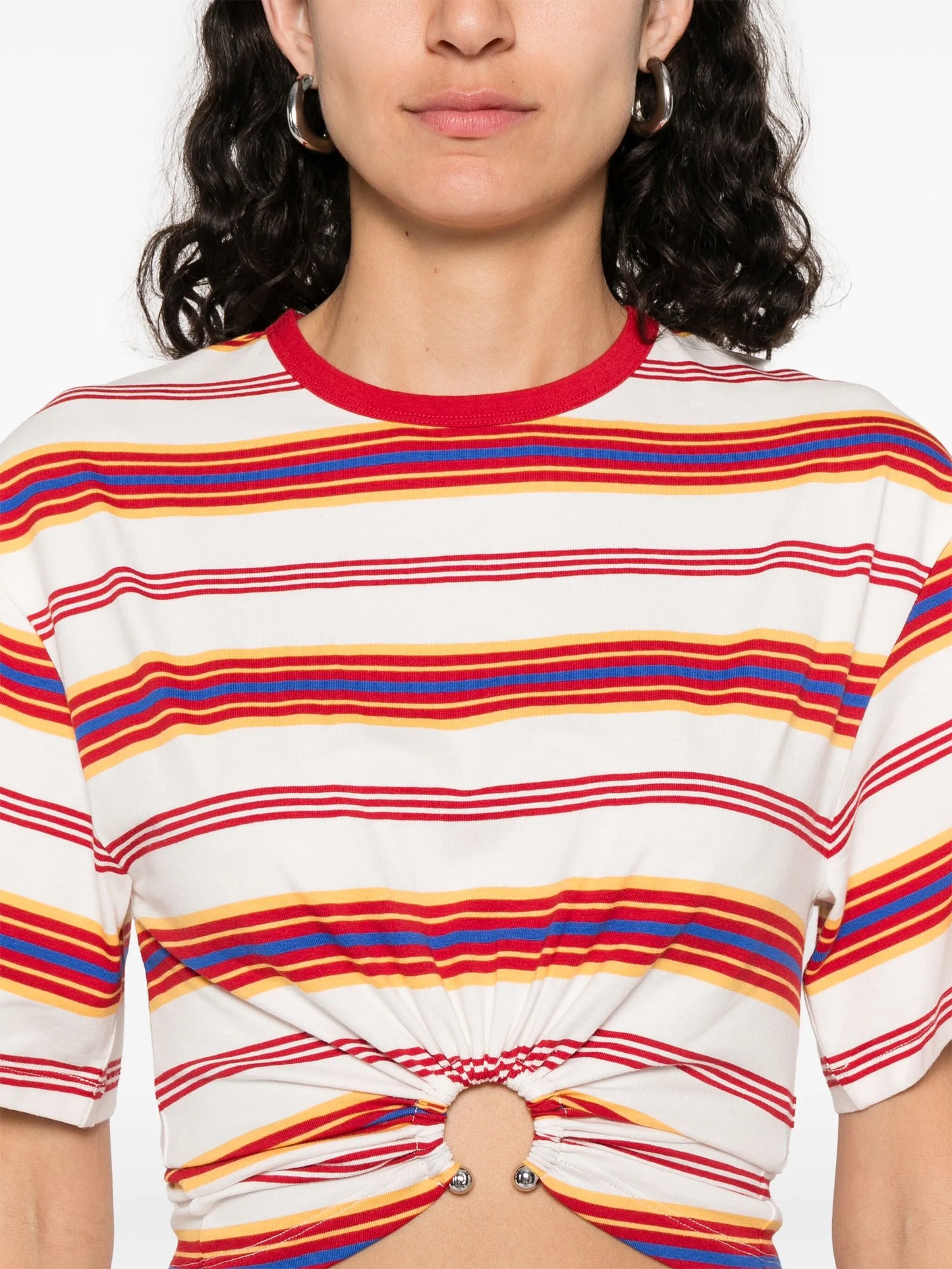 striped T-shirt