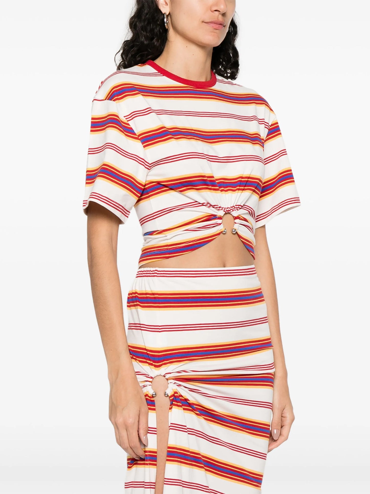 striped T-shirt