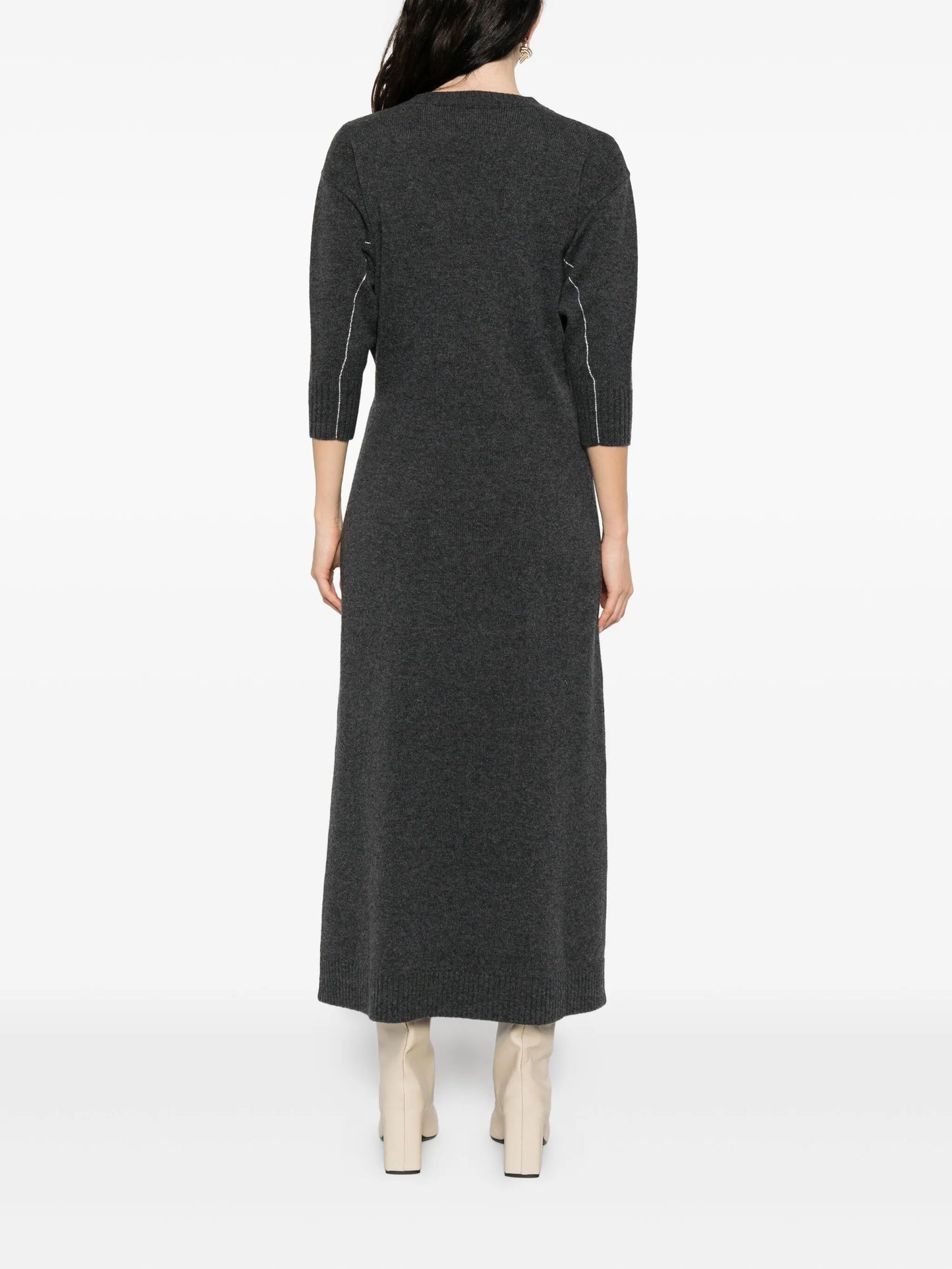 layered midi dress