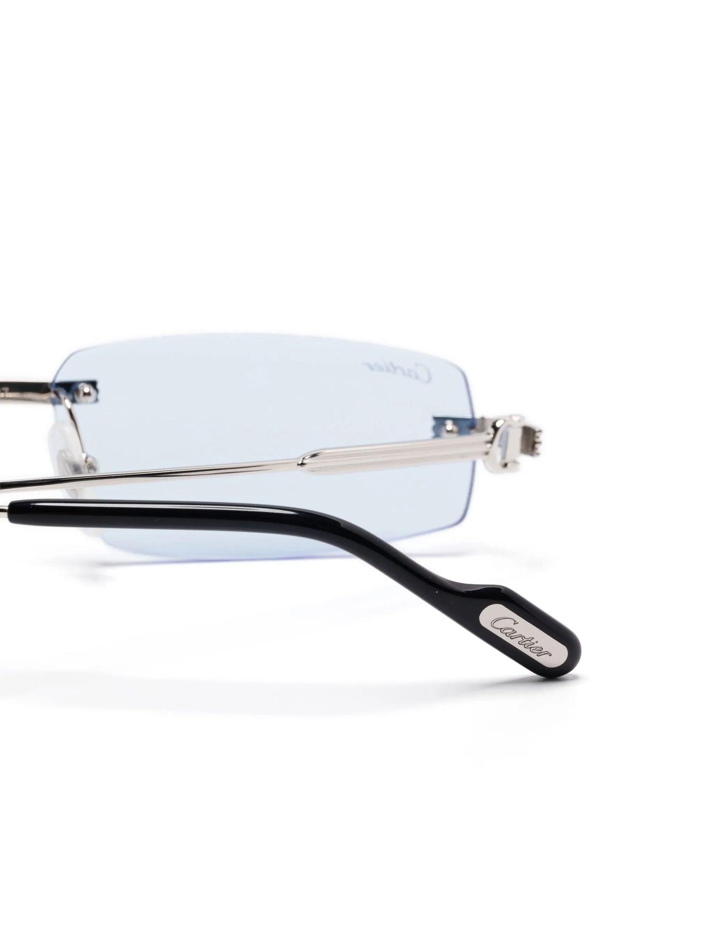 rimless sunglasses