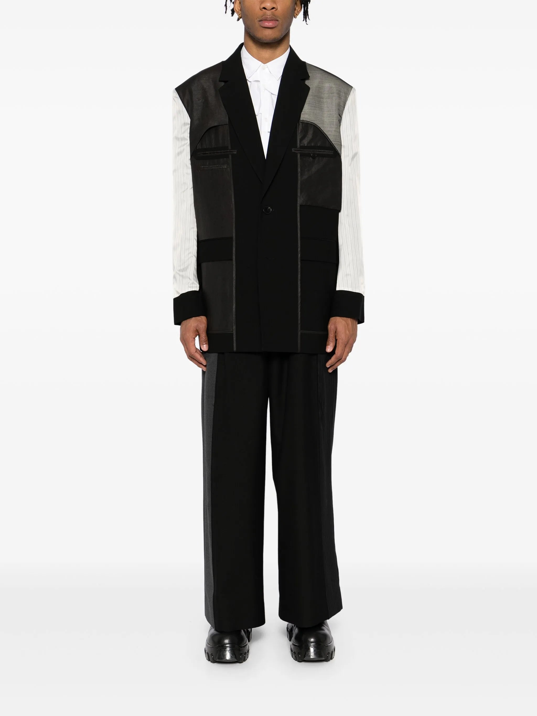 patchwork blazer