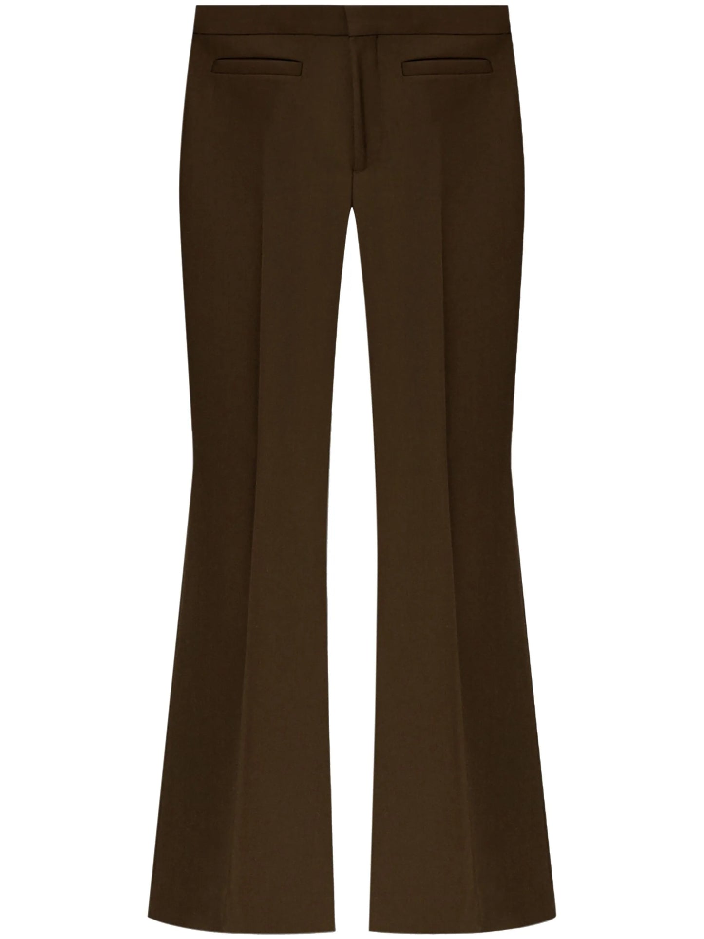 wool-blend trousers