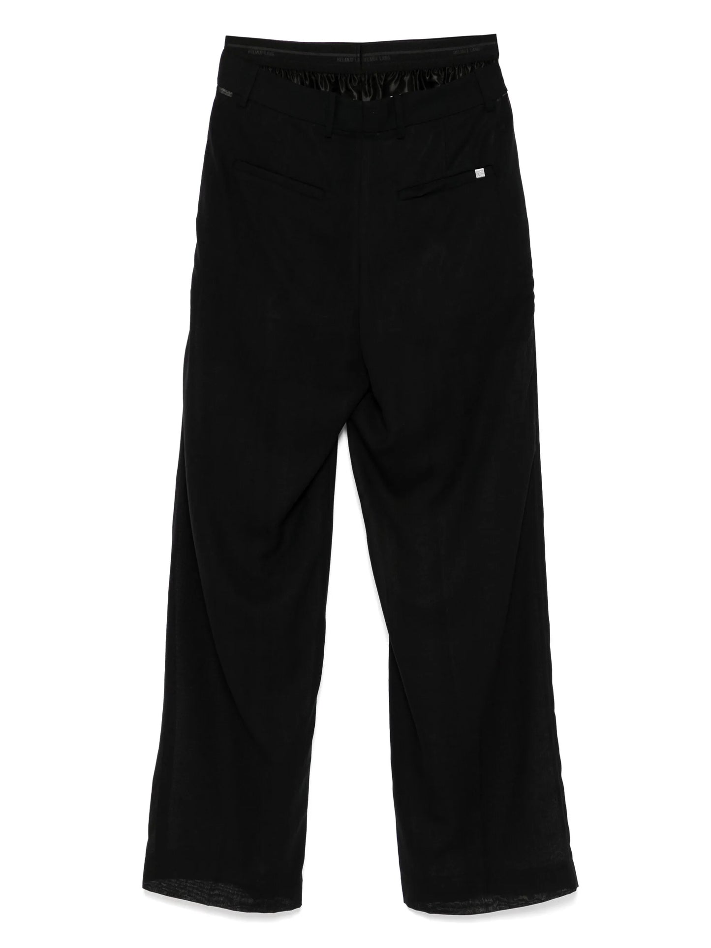 straight-leg trousers