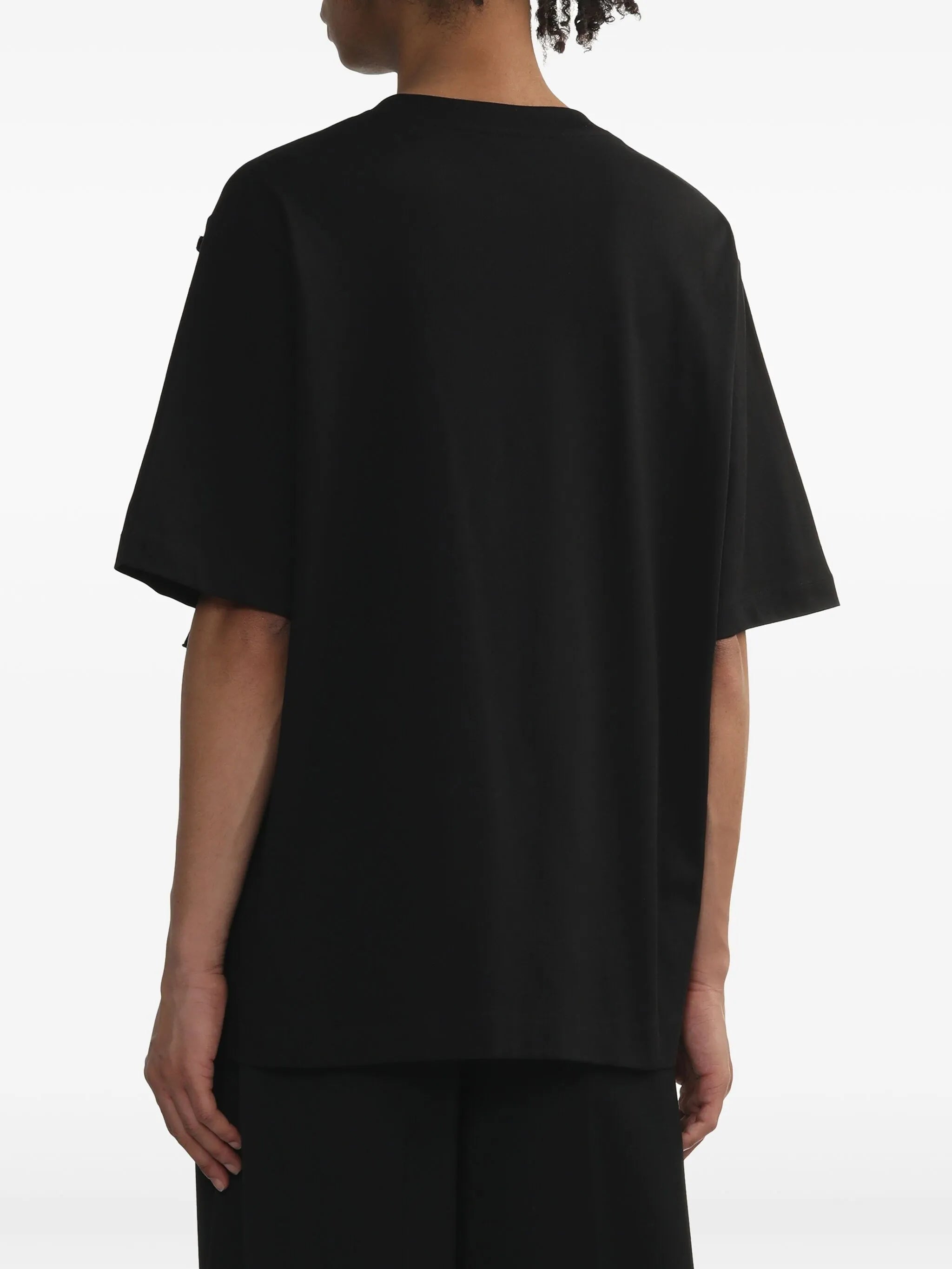 ruffle-detailing T-shirt