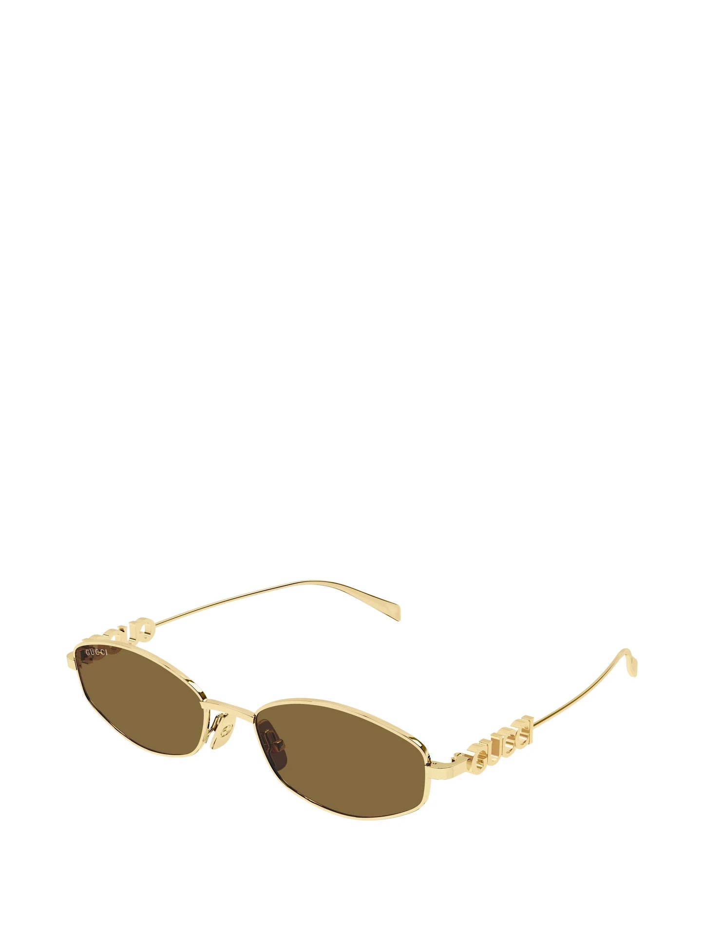 oval-frame sunglasses