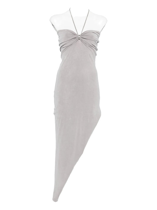 asymmetric mini dress