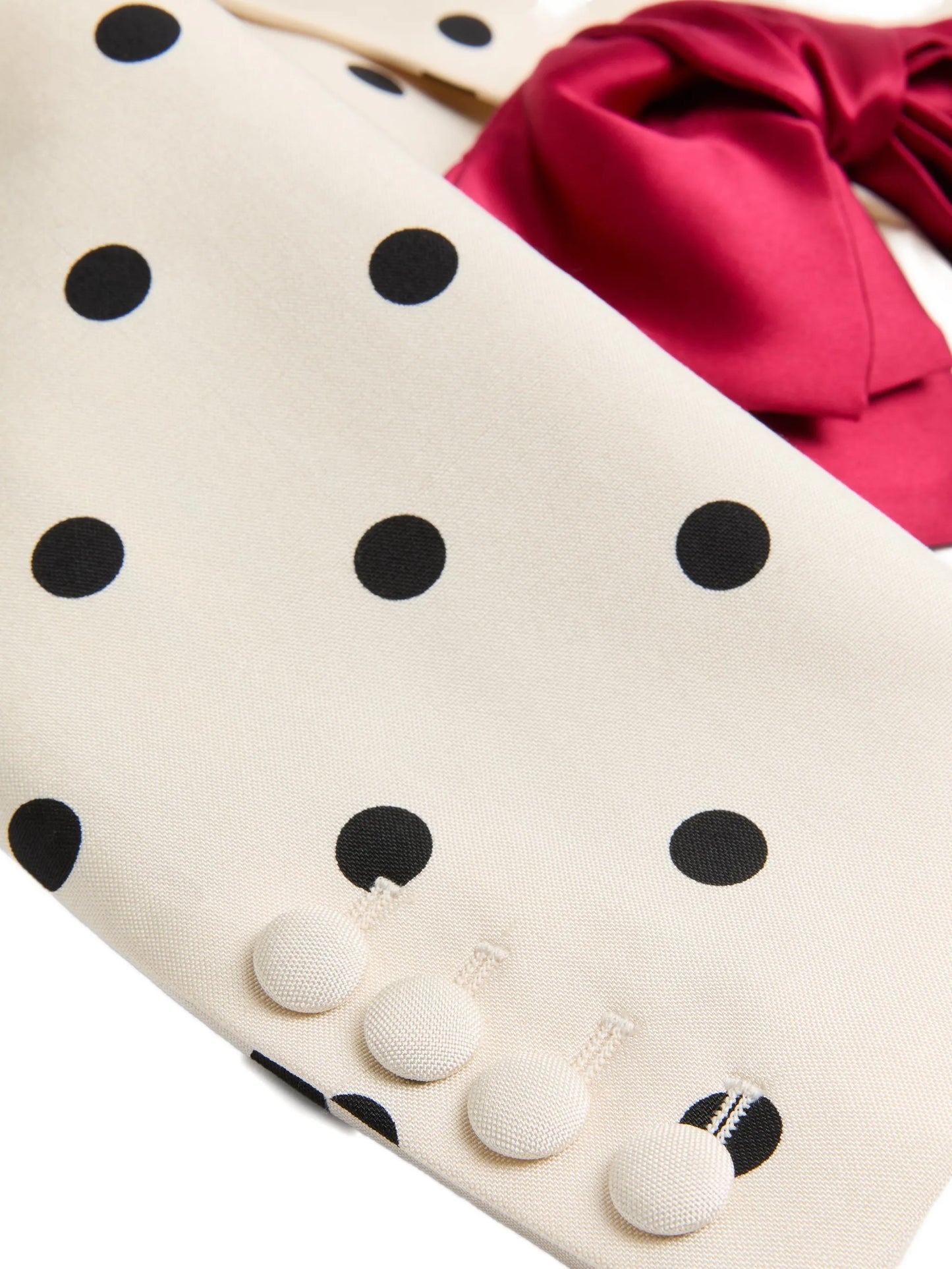 Shantung pludepois-print blazer