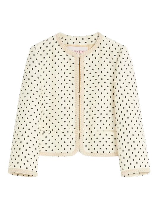 Supergran Plusdepois-print blazer