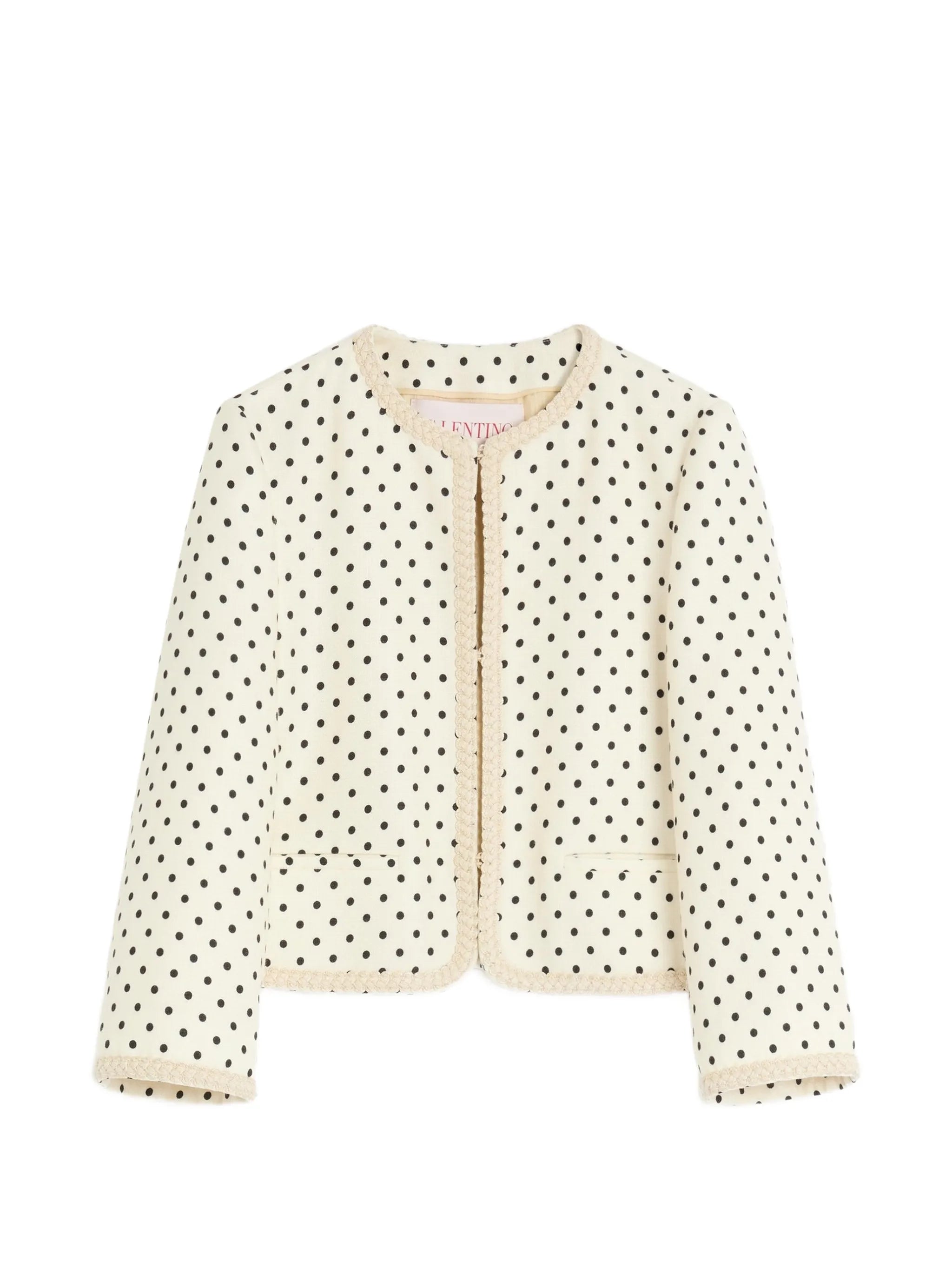 Supergran Plusdepois-print blazer