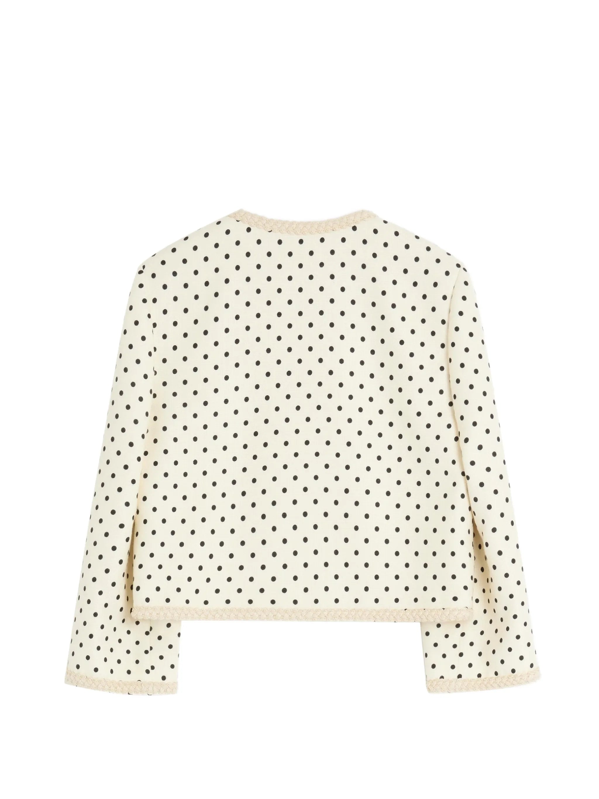 Supergran Plusdepois-print blazer