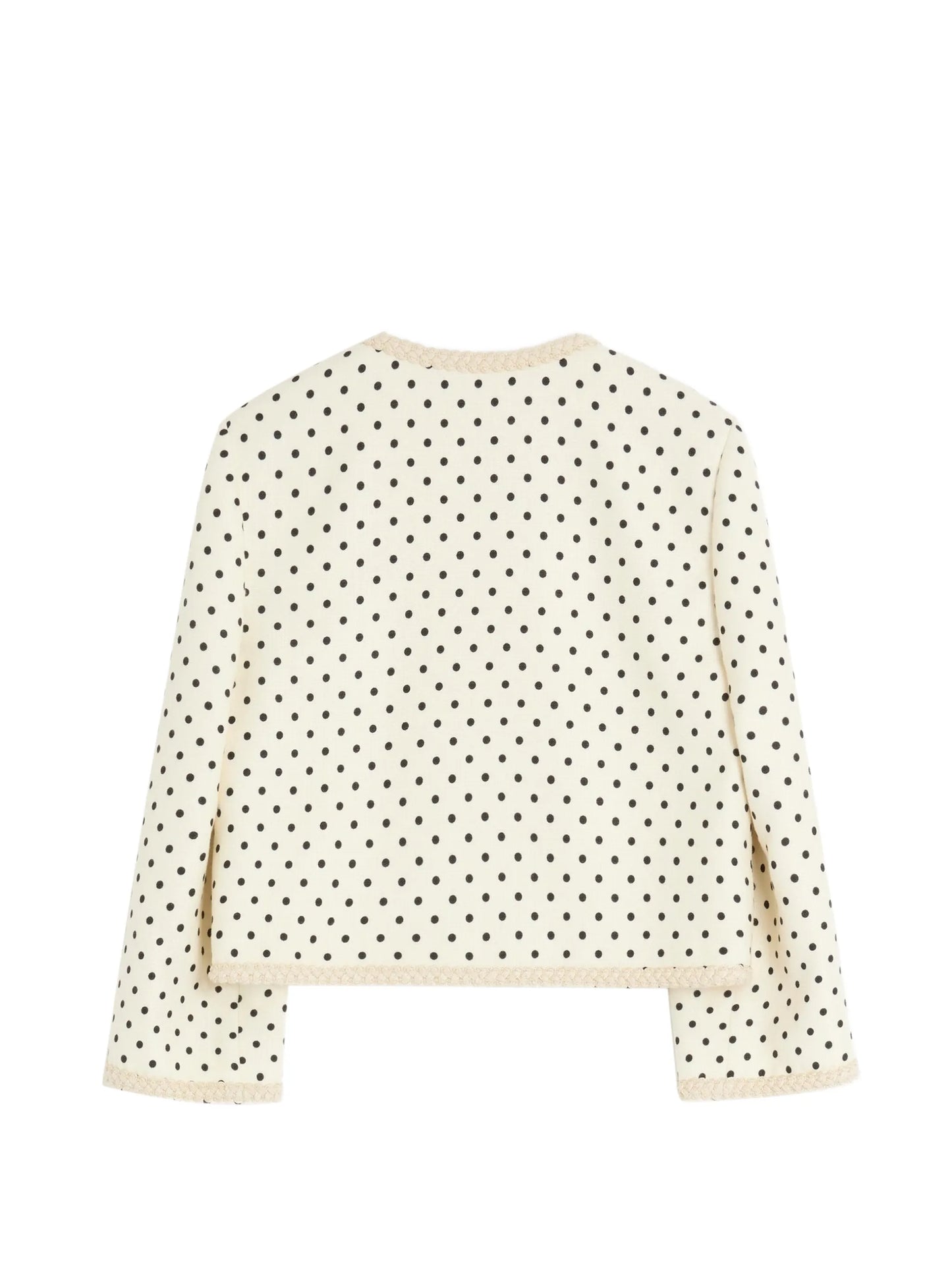 Supergran Plusdepois-print blazer
