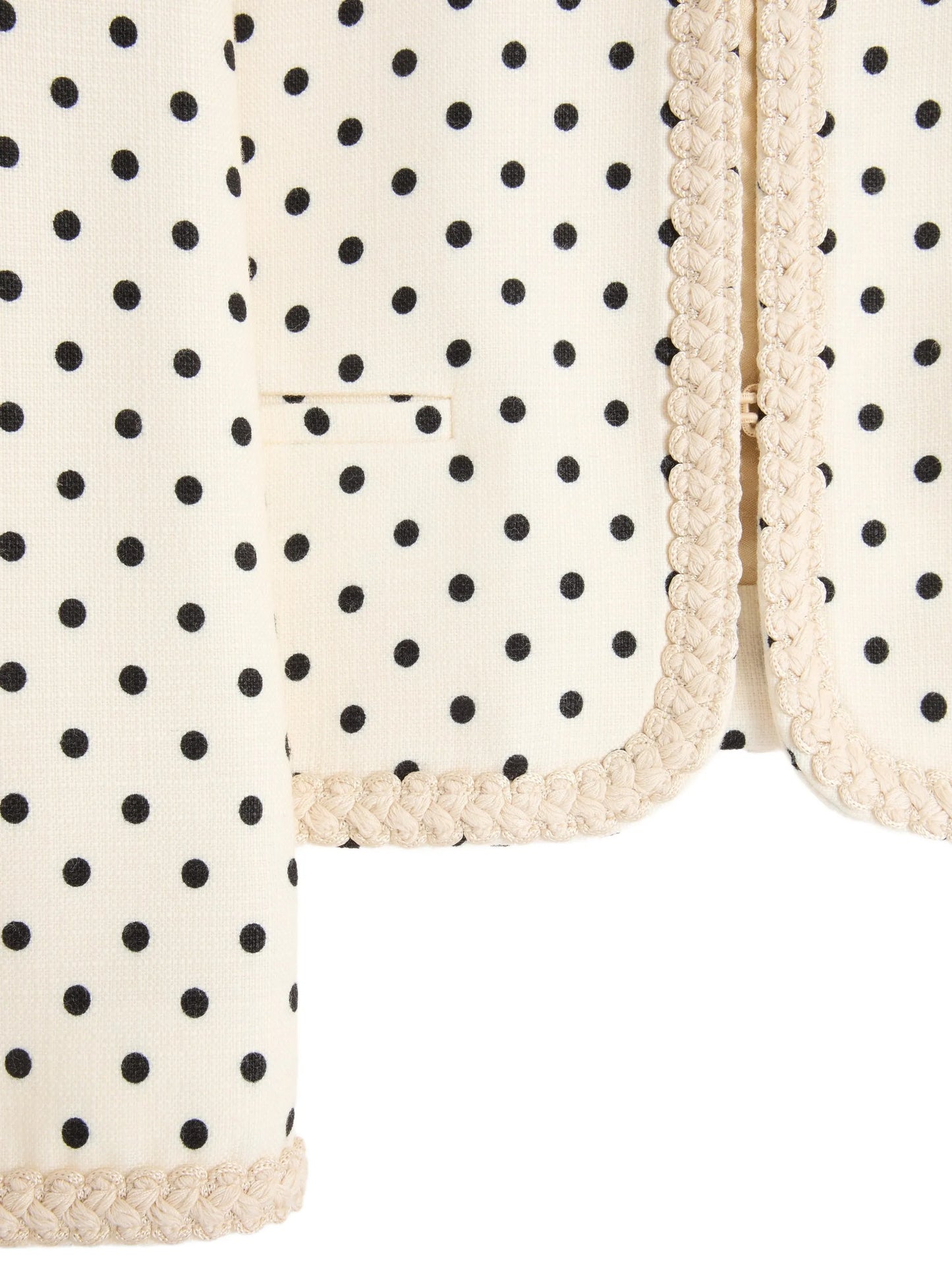 Supergran Plusdepois-print blazer