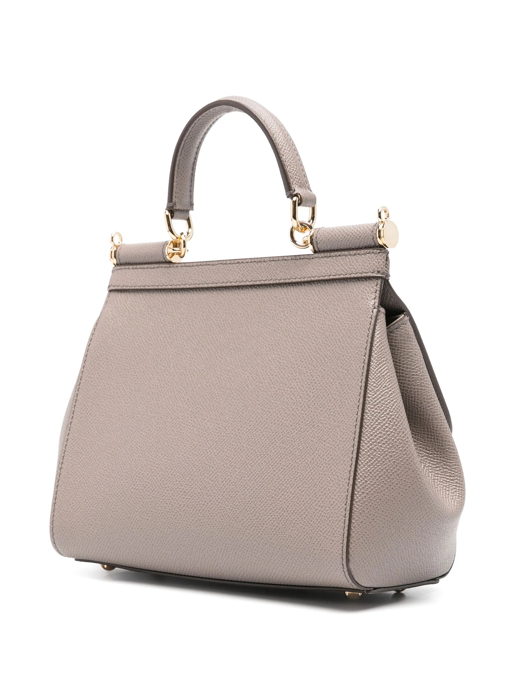 small Sicily handbag in Dauphine calfskin