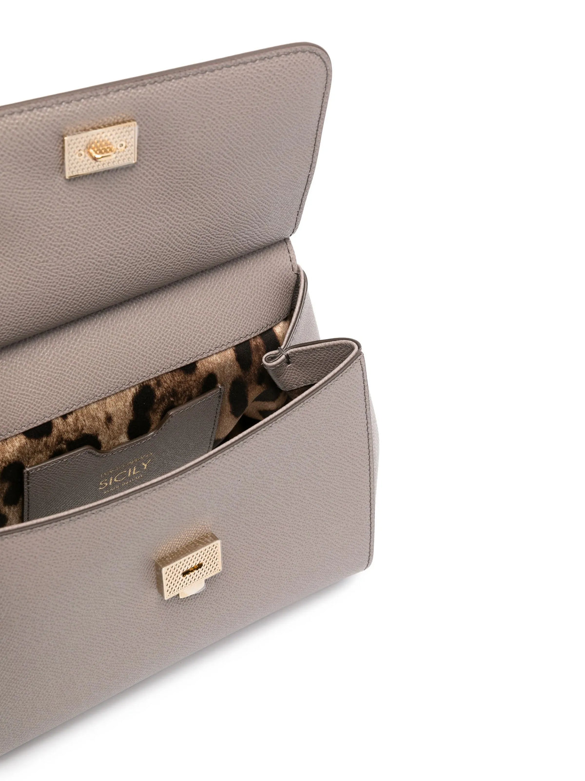 small Sicily handbag in Dauphine calfskin