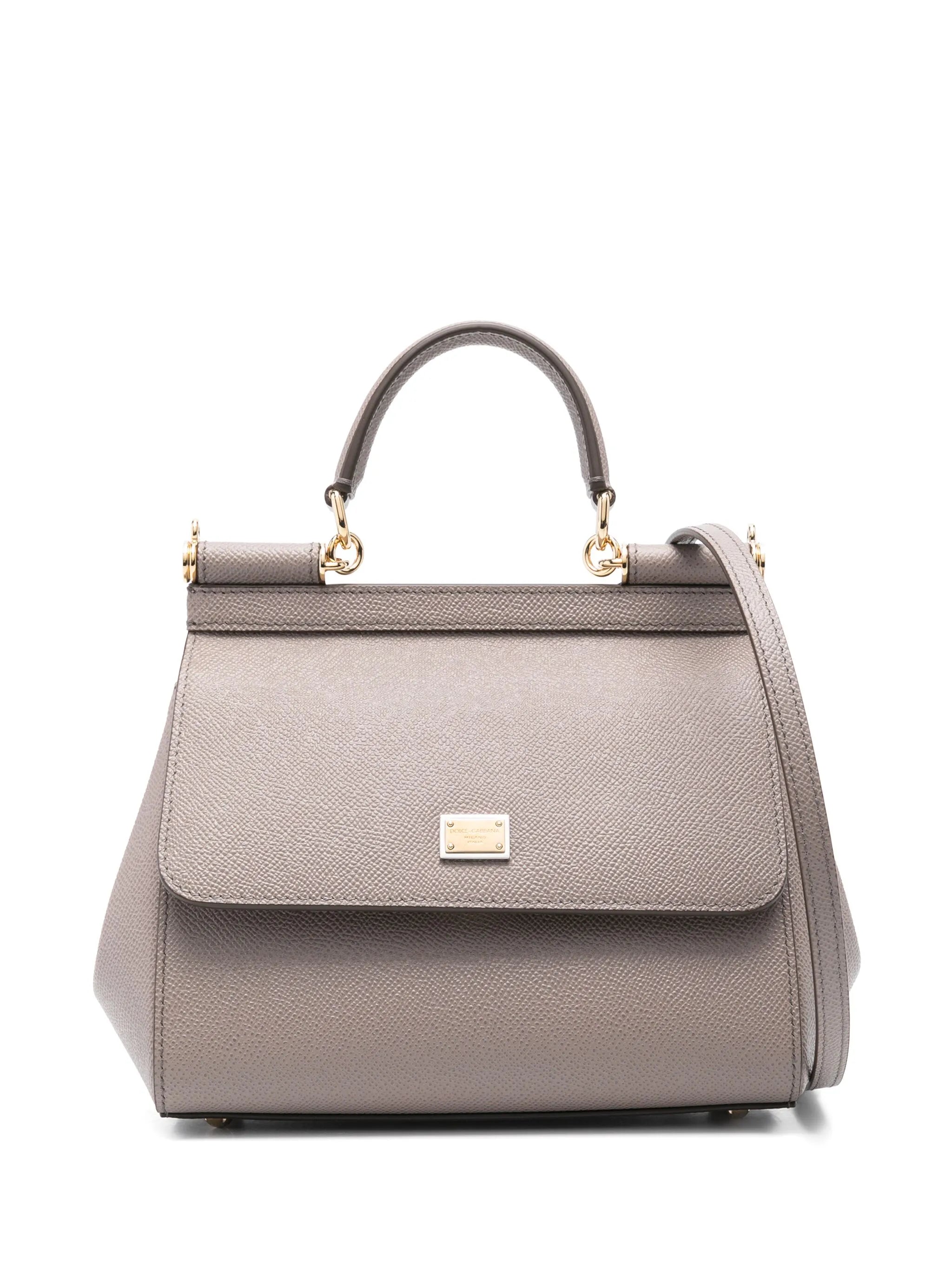 small Sicily handbag in Dauphine calfskin