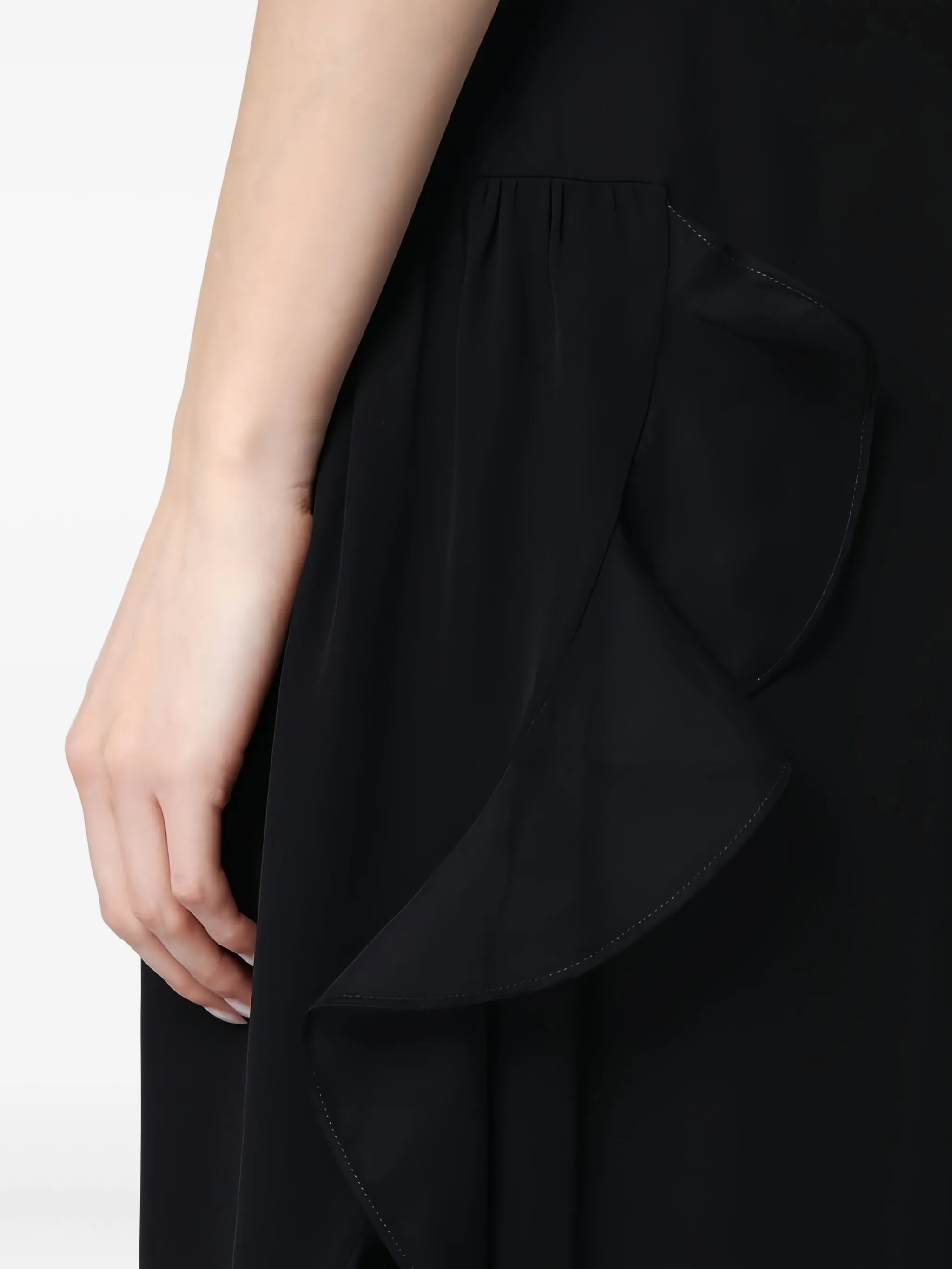 Georgette balloon trousers