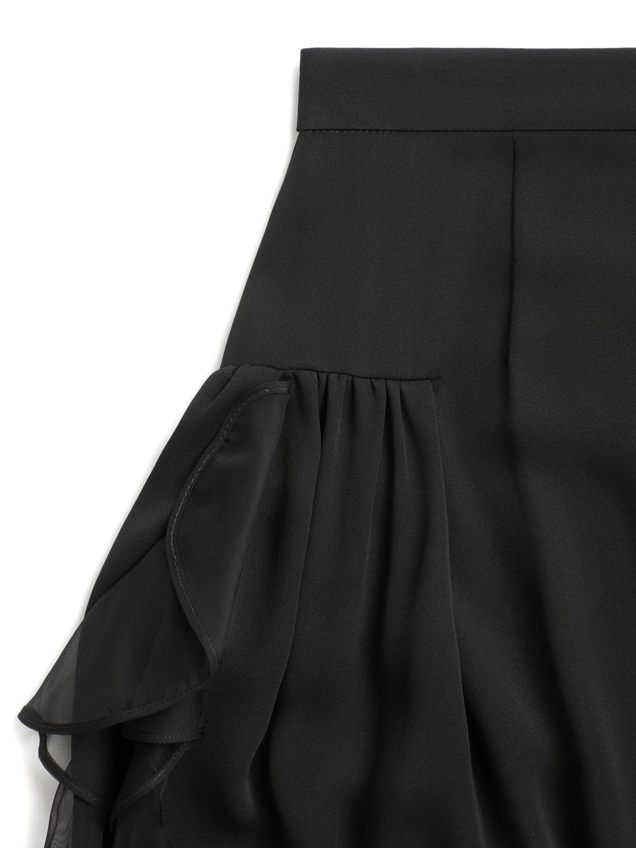 Georgette balloon trousers