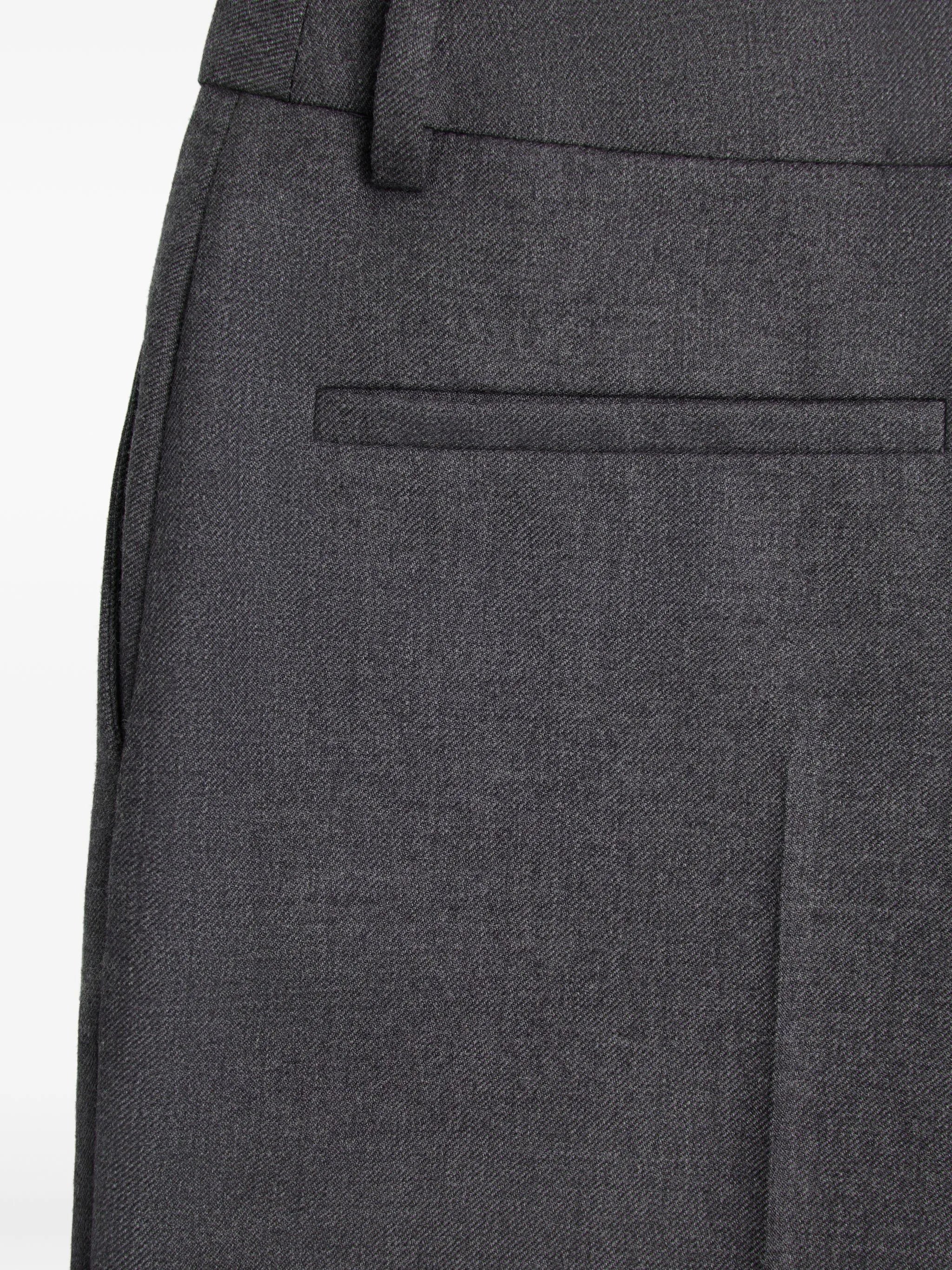 virgin wool trousers