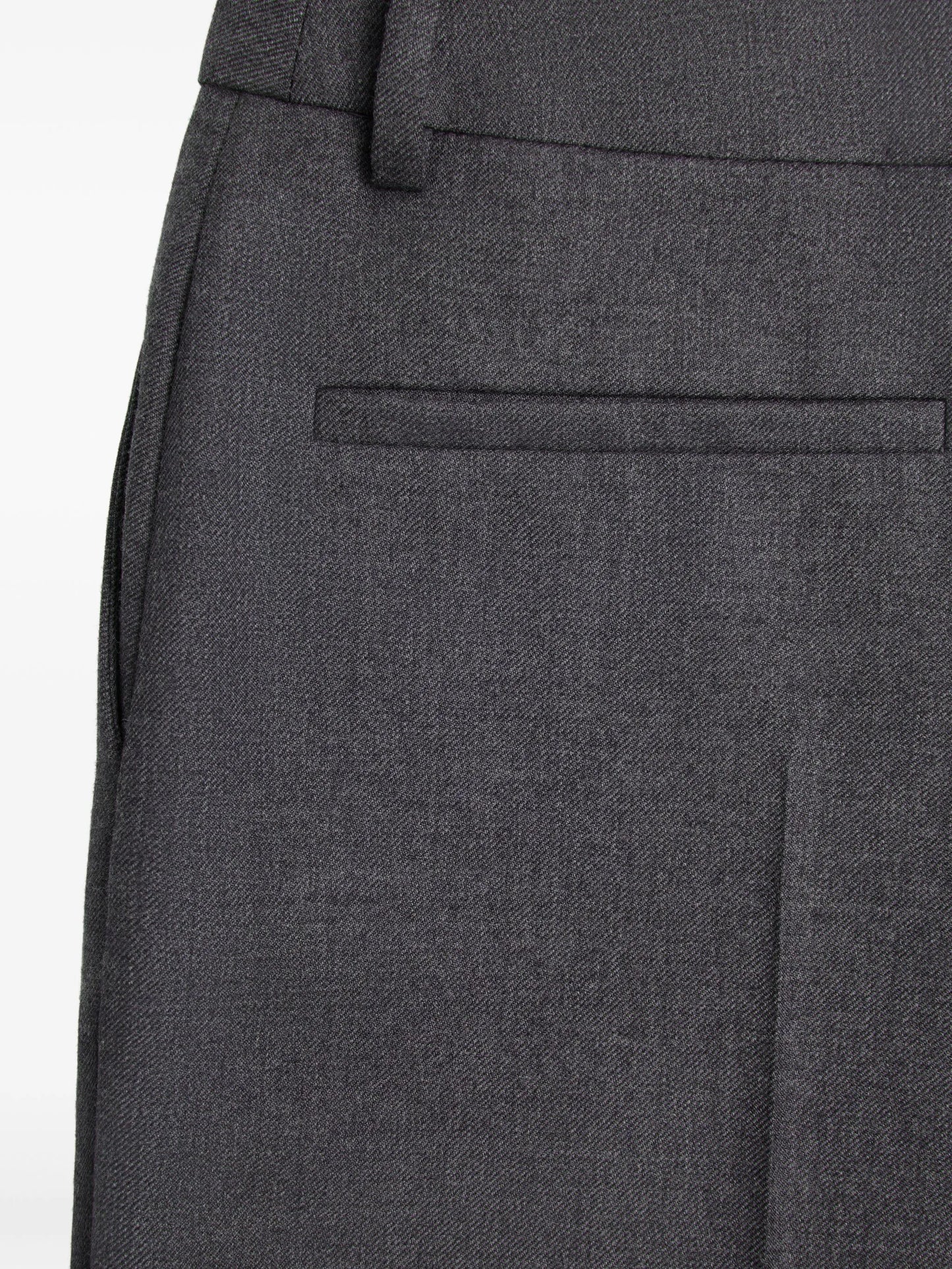 virgin wool trousers