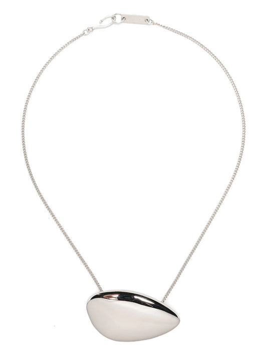 brass chain pendant necklace