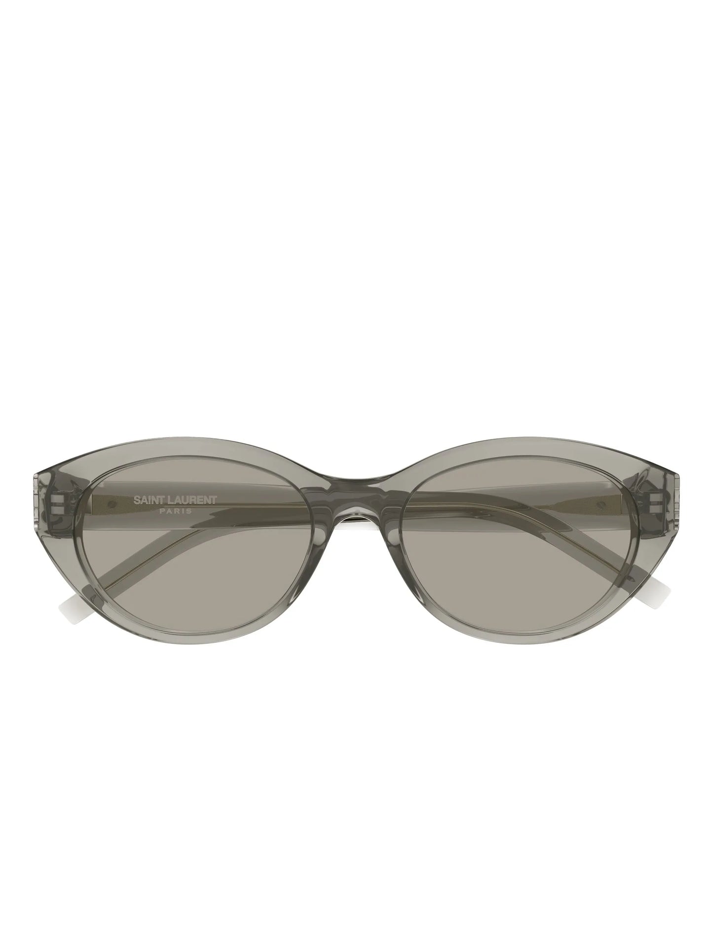 oval-frame sunglasses