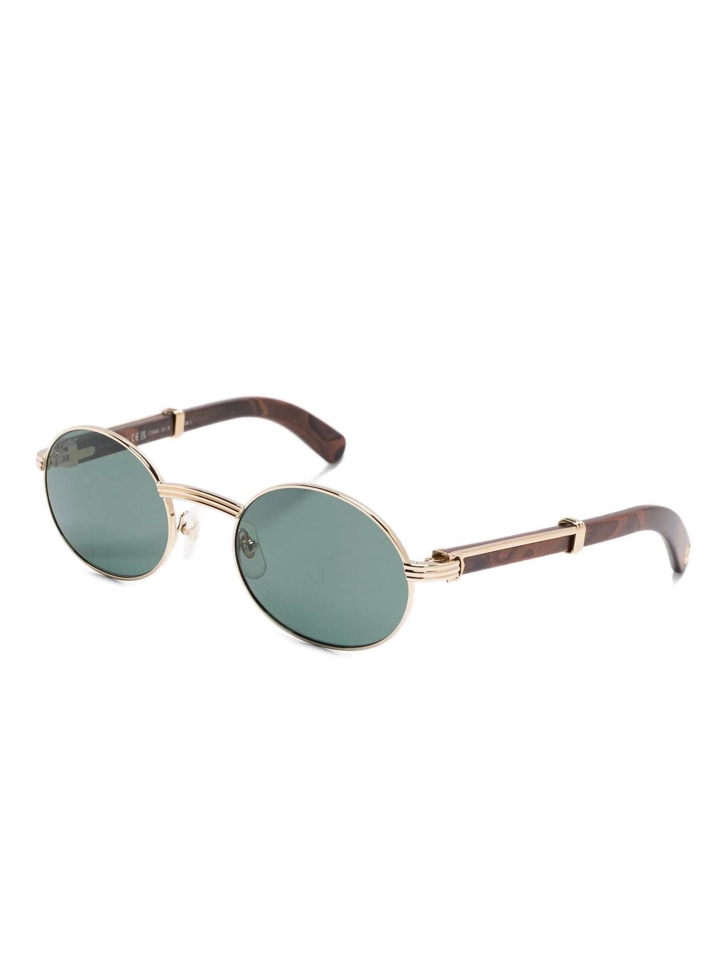 wood-detail sunglasses