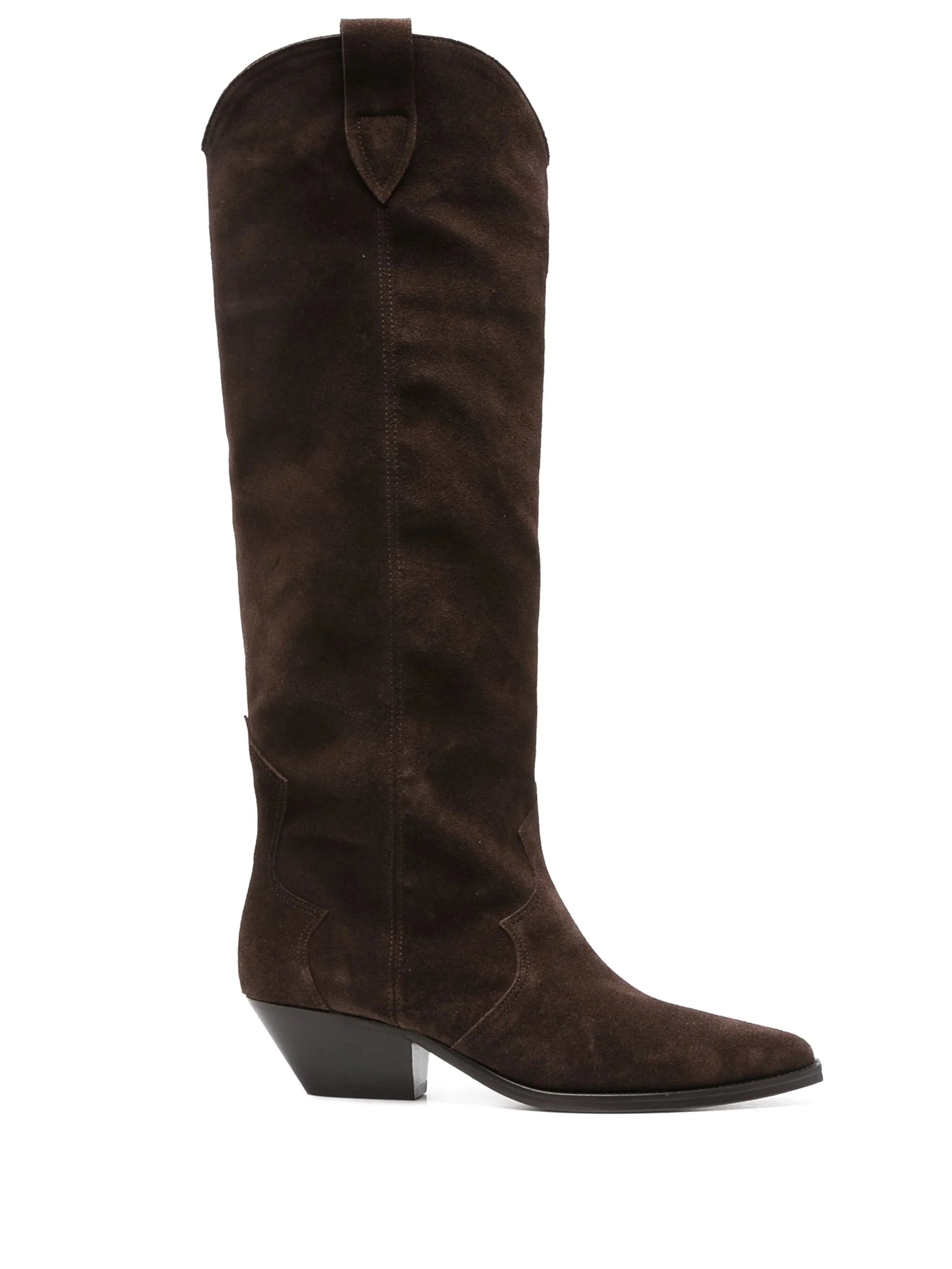 Denvee suede western boots