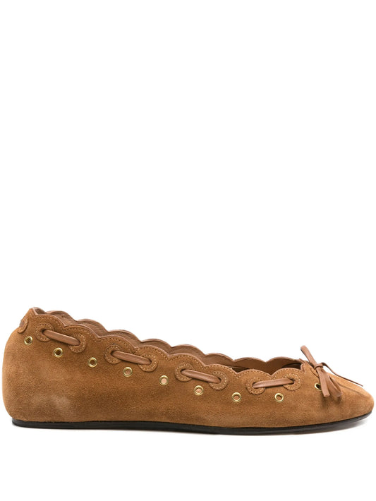Balfy suede ballet flats