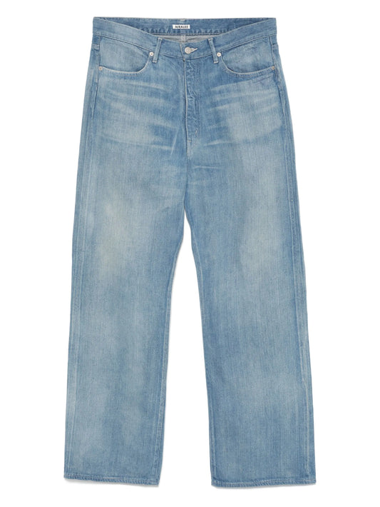 faded selvedge jeans