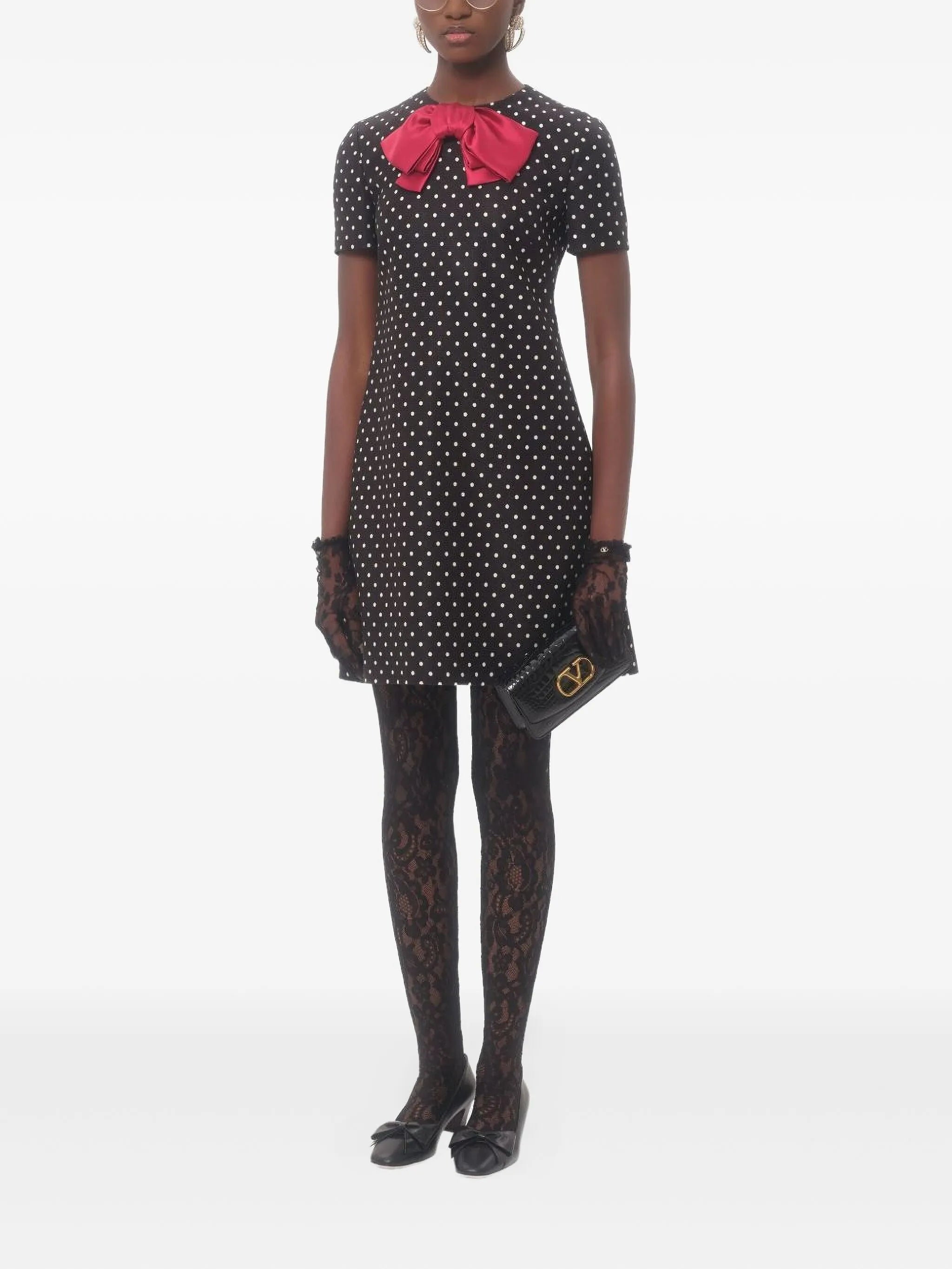 Plusdepois-print Supergran mini dress