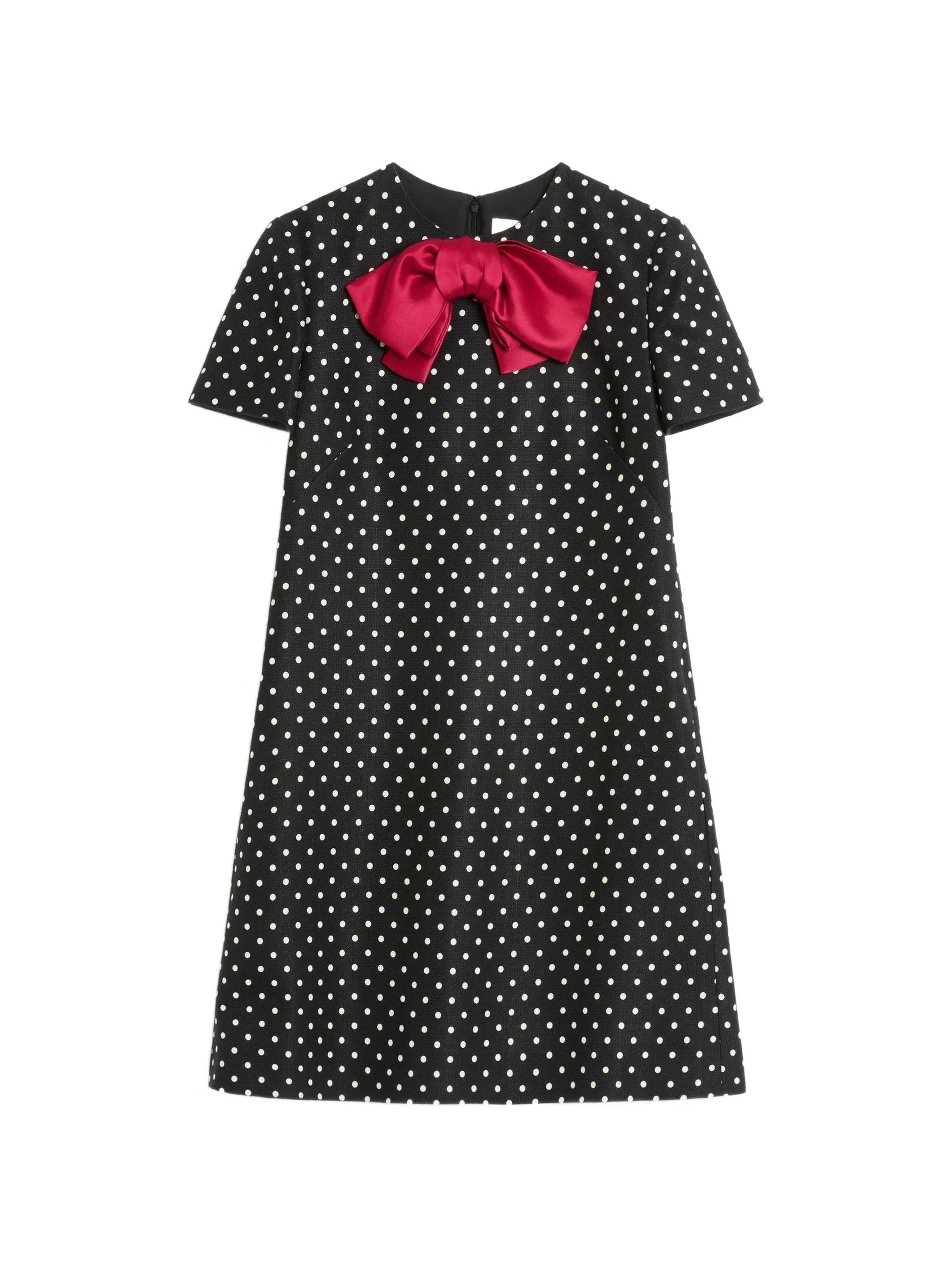 Plusdepois-print mini dress
