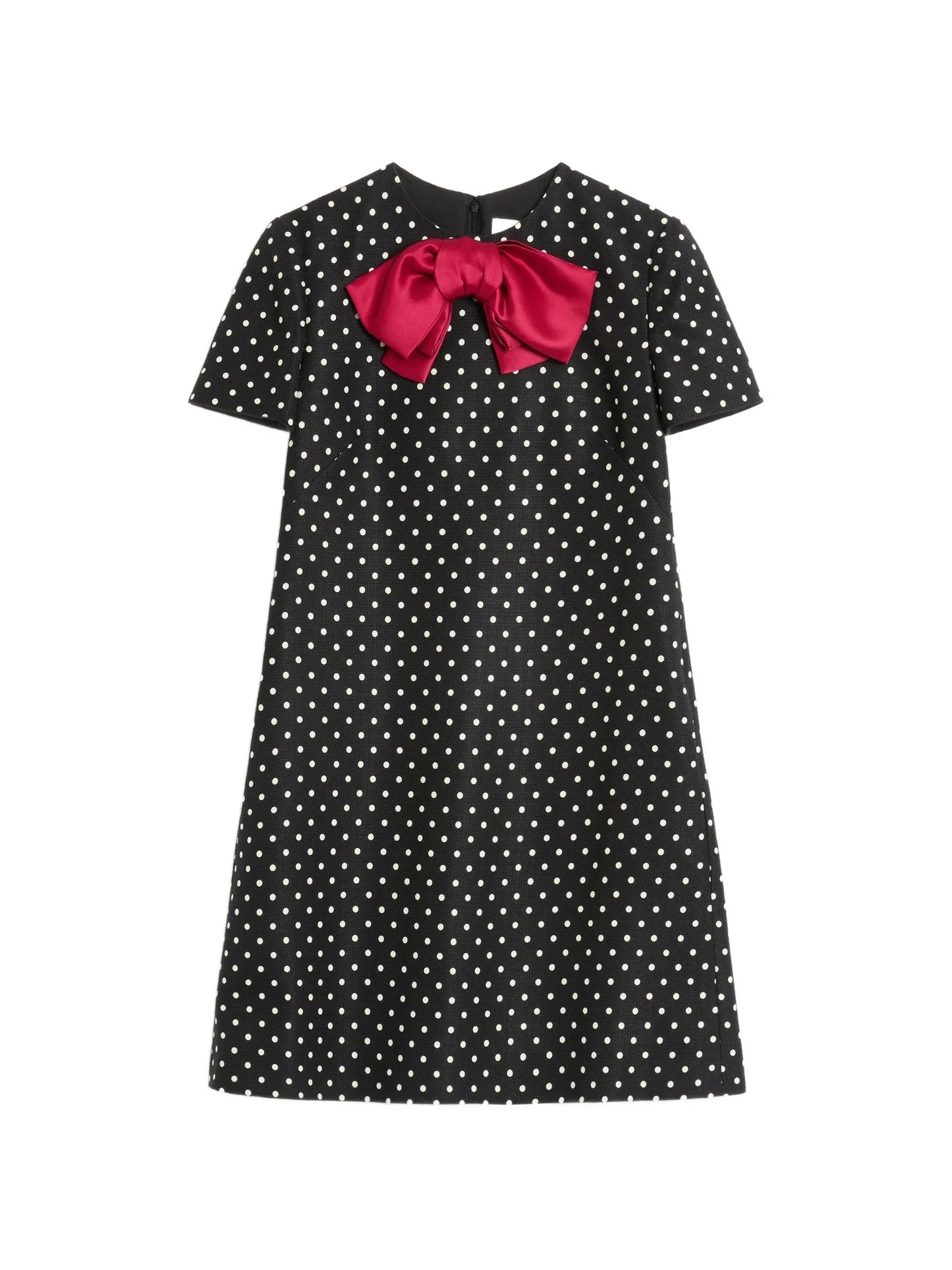 Plusdepois-print mini dress