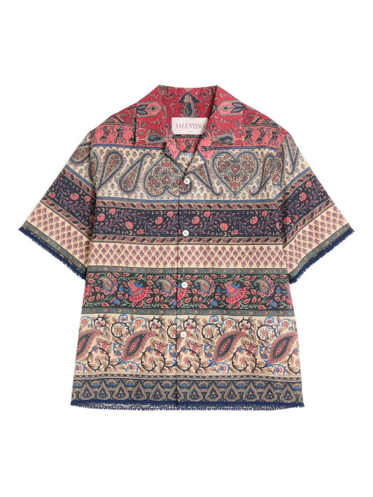 Voyage Imaginaire-print shirt